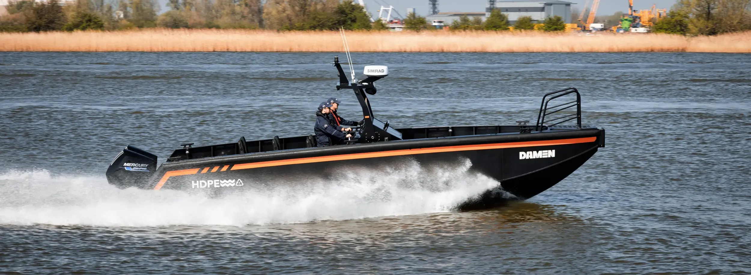 Damen and CEAD join forces to develop 3D-printed HDPE Workboat top