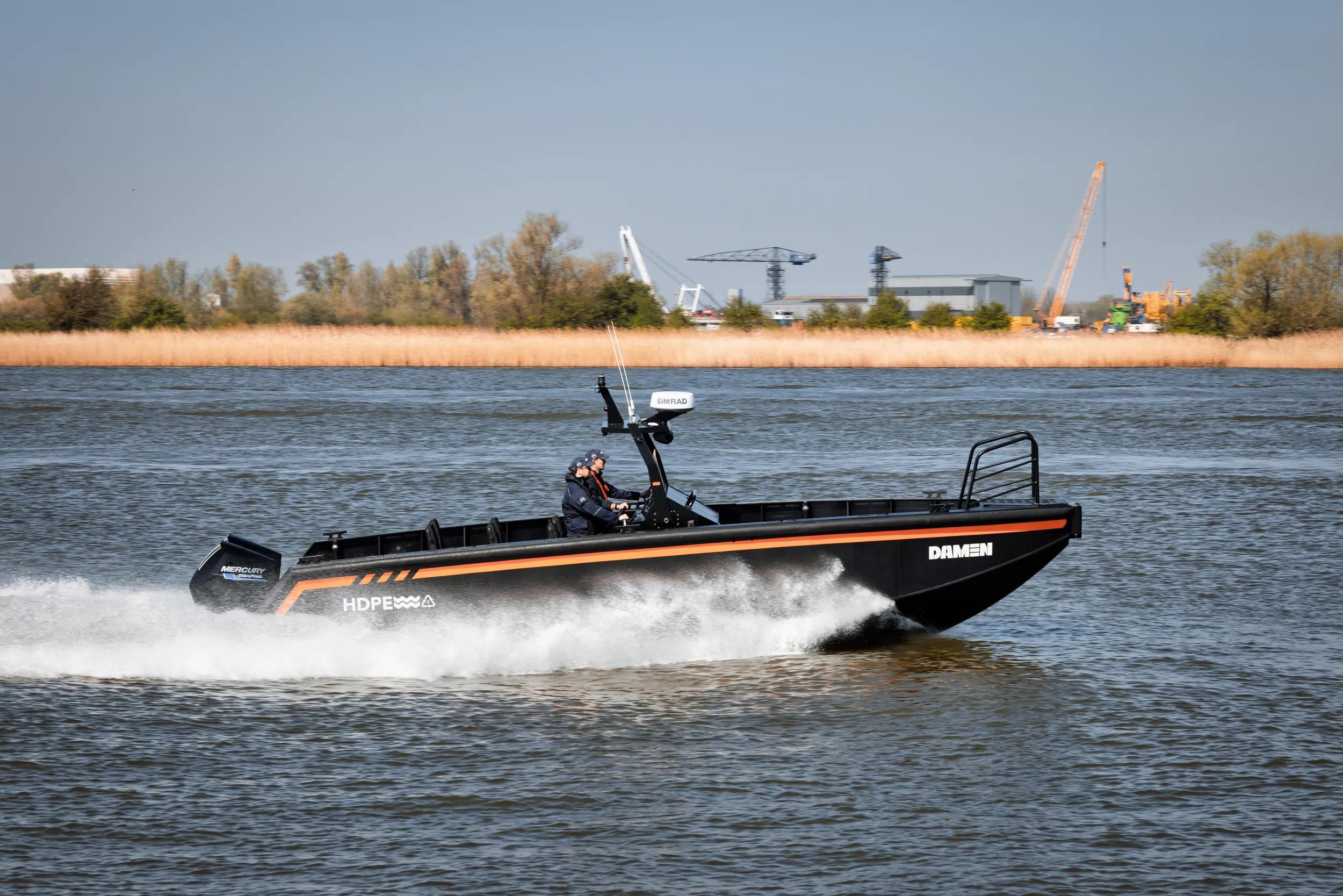 Damen and CEAD join forces to develop 3D-printed HDPE Workboat teaser