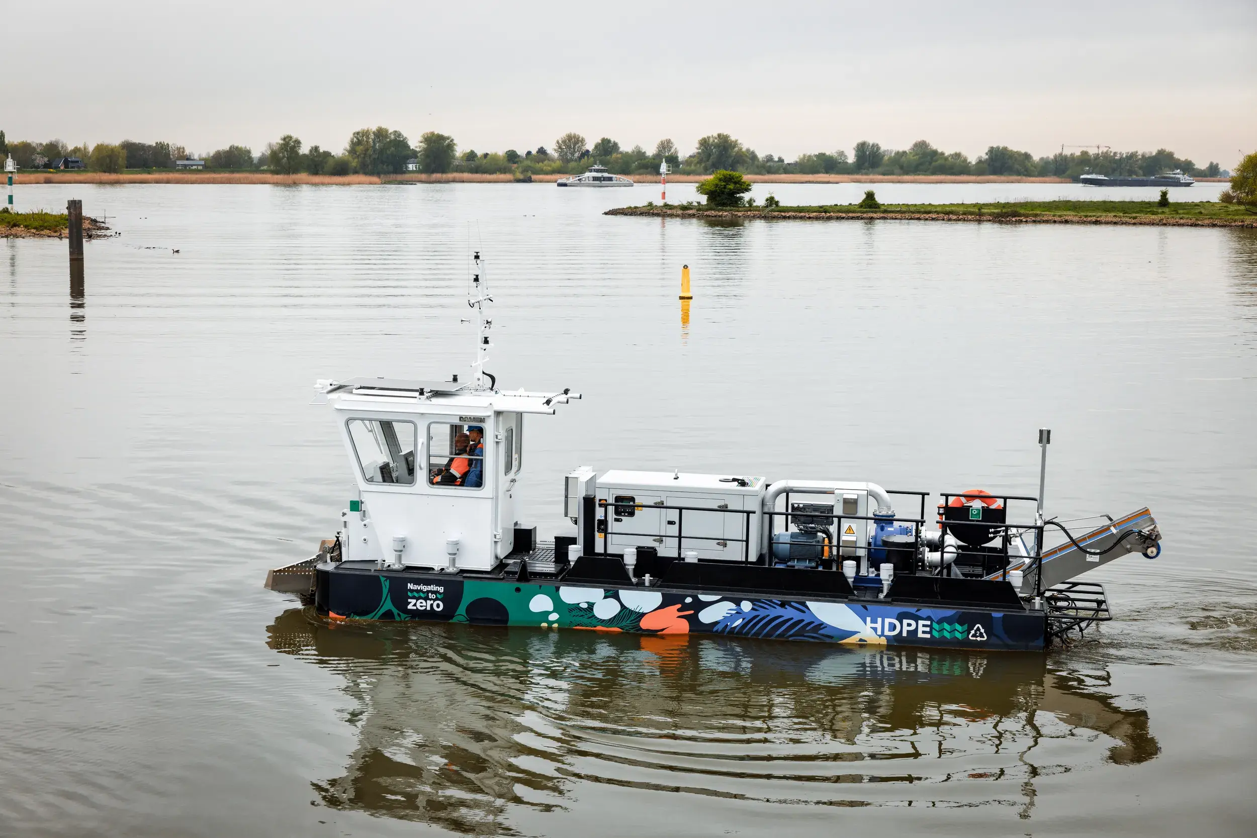 Cleaning our waterways with the River Scooper