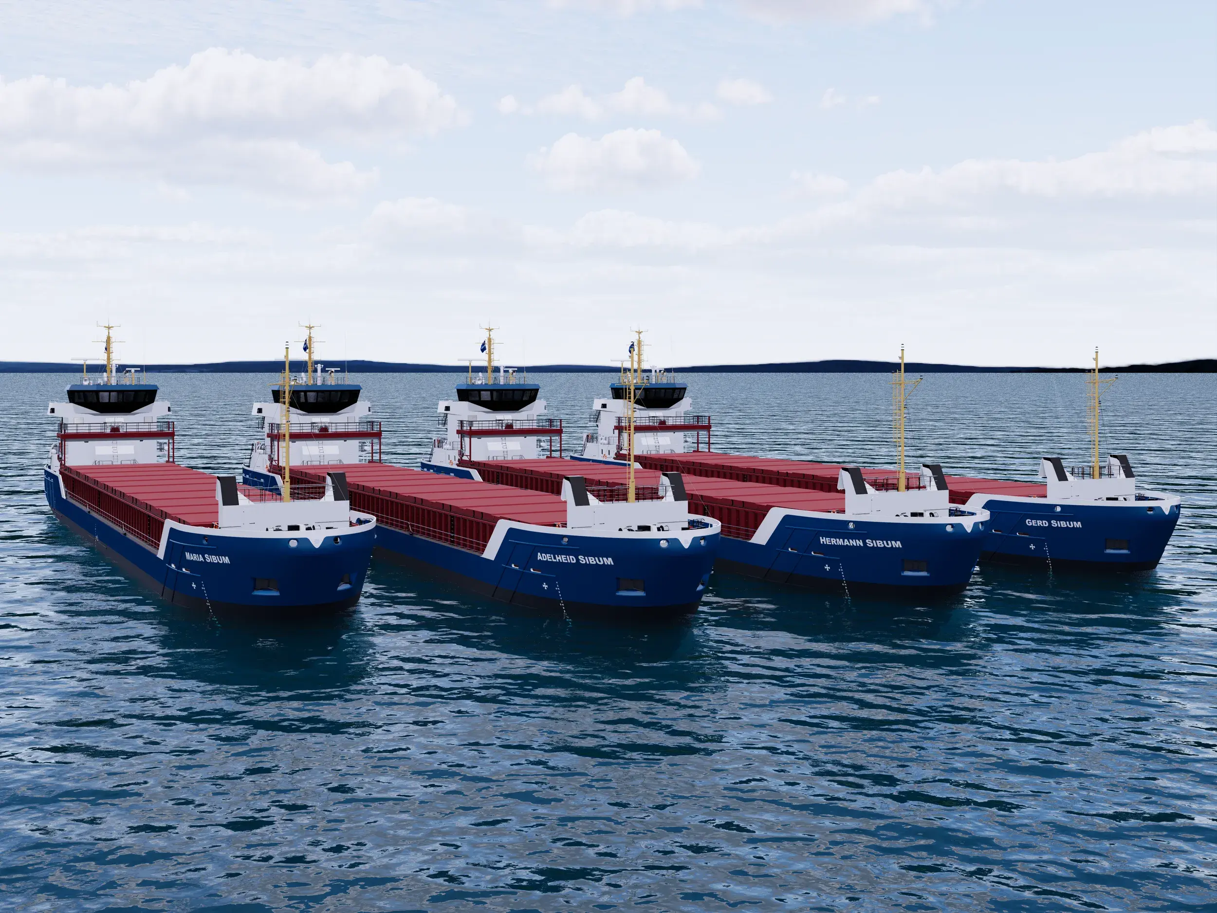Reederei Bernd Sibum awarded NaMKü for green upgrades to Damen CF 3850 1
