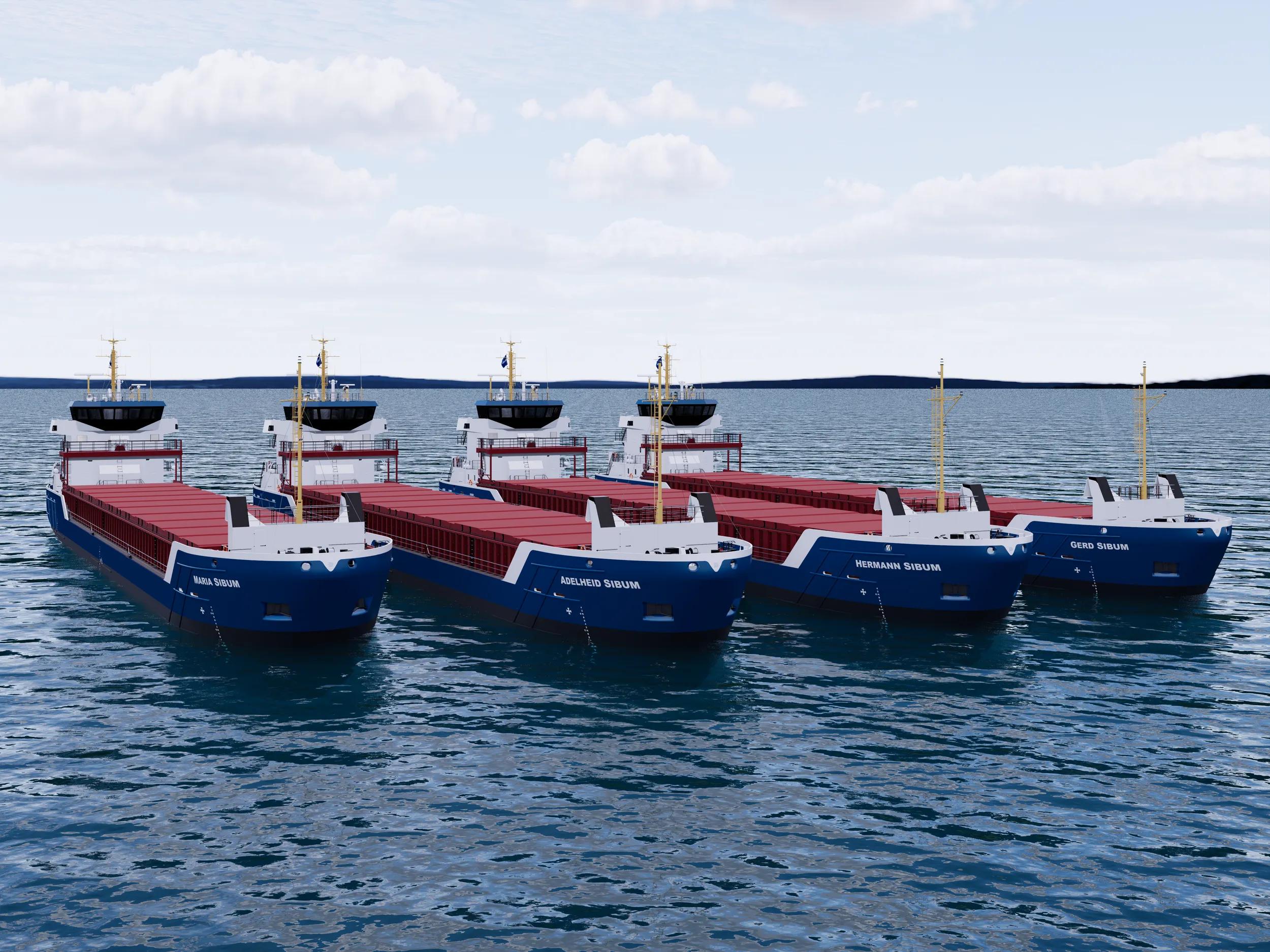 Reederei Bernd Sibum awarded NaMKü for green upgrades to Damen CF 3850 1