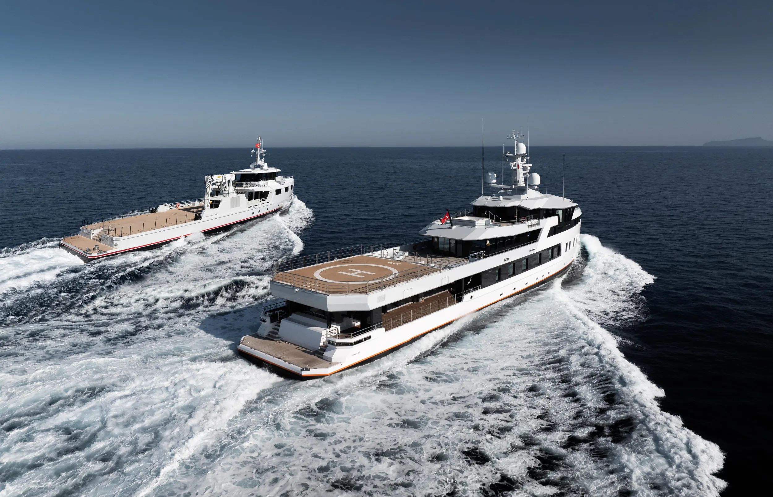 Double Delivery for Damen Yachting