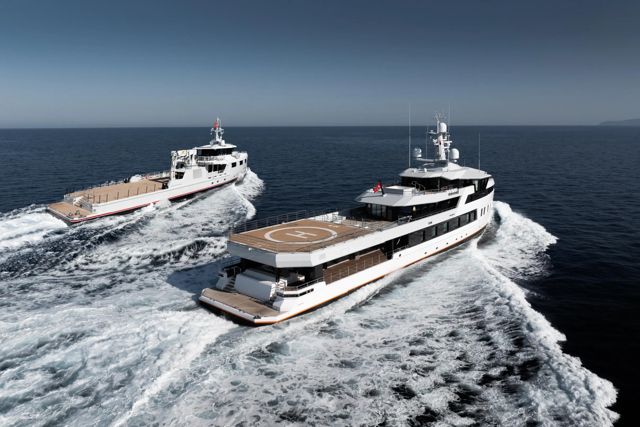 Double Delivery for Damen Yachting