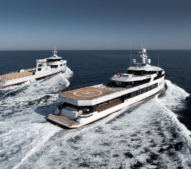 Double Delivery for Damen Yachting