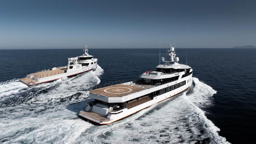 Double Delivery for Damen Yachting