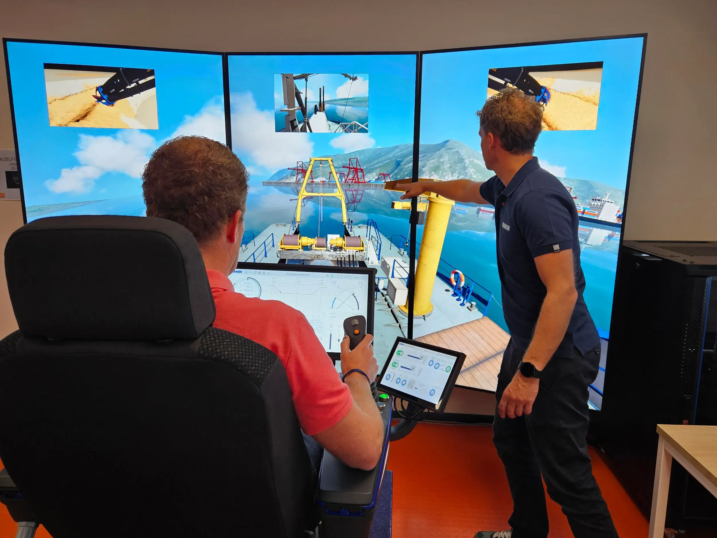 CSD Training Simulator - a highly realistic dredge simulator 3