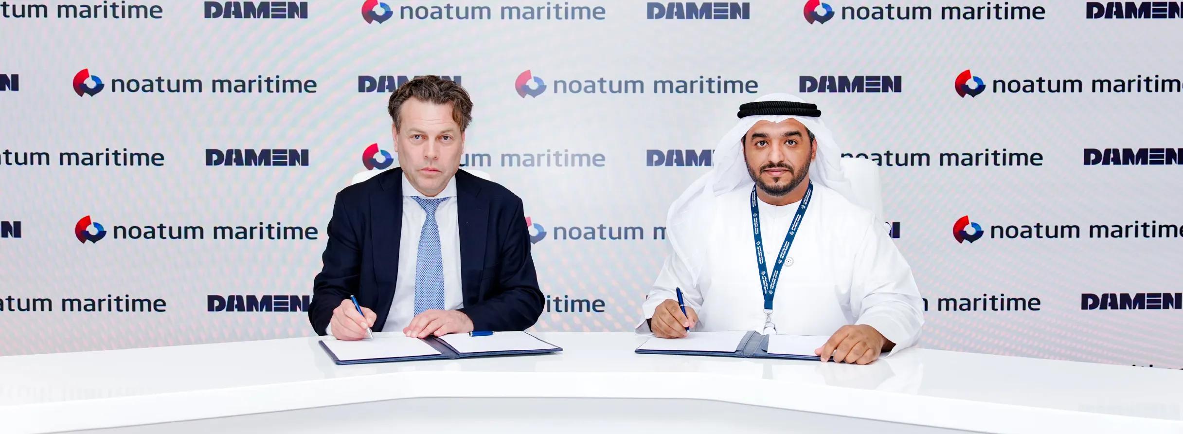Damen and Noatum Maritime sign for second full electric RSD-E Tug 2513 top