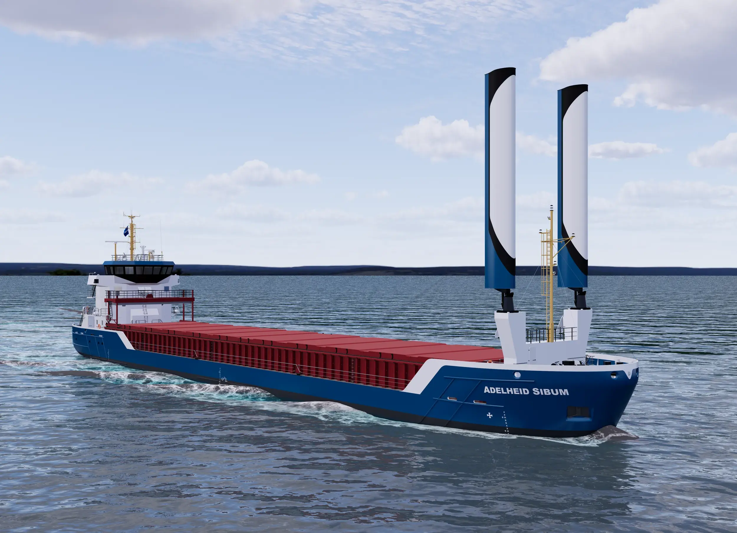 Damen delivers fourth cf 3850 to Reederei Bernd Sibum teaser