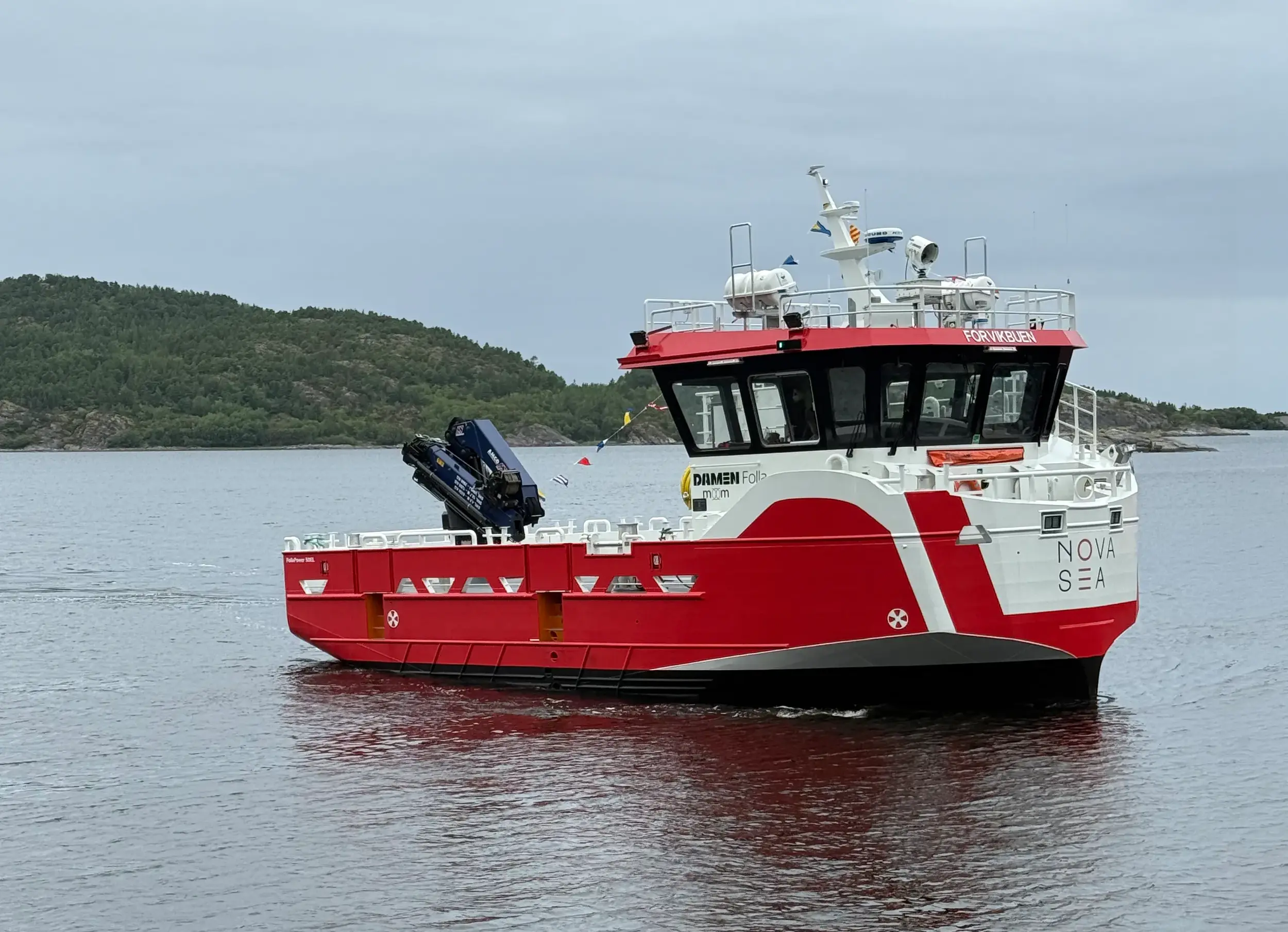 Damen Folla delivers new SeV 1508 to Mowi Norway teaser