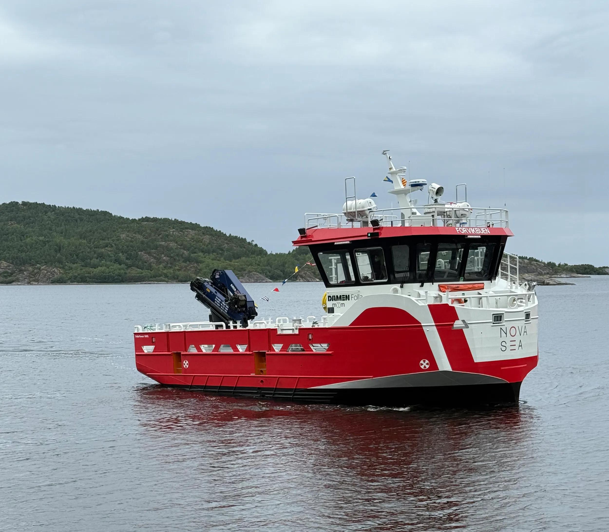 Damen Folla delivers new SeV 1508 to Mowi Norway teaser