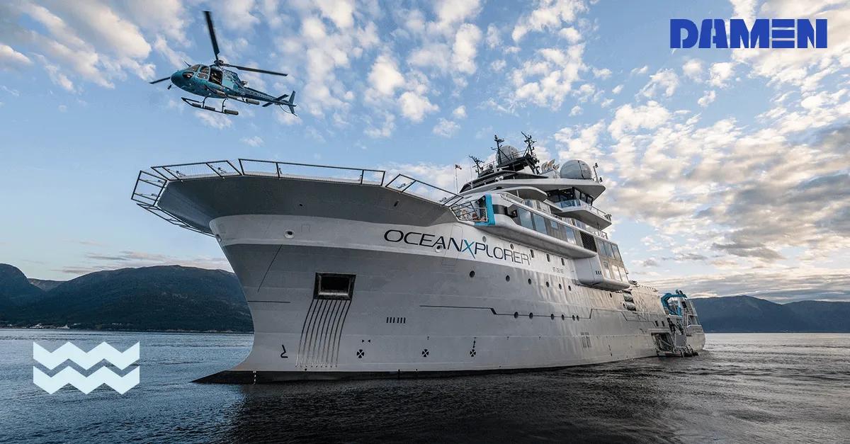 OceanX: Bringing the unexplored depths of oceans to all - Damen