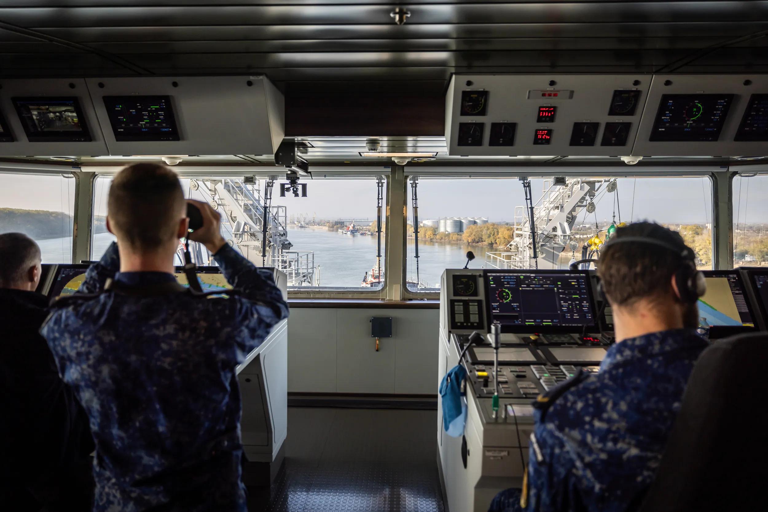 New Combat Support Ship for the Royal Netherlands Navy arrives at Damen Naval shipyard