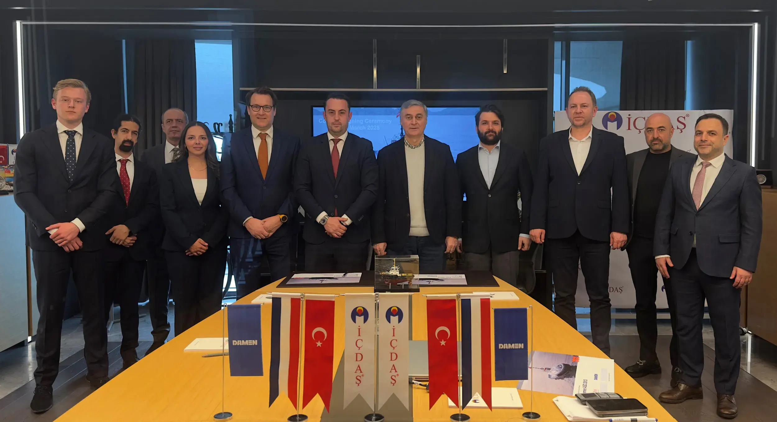 Damen signs with Türkiye-based İÇDAŞ for local ASD Tug 2813 construction 2