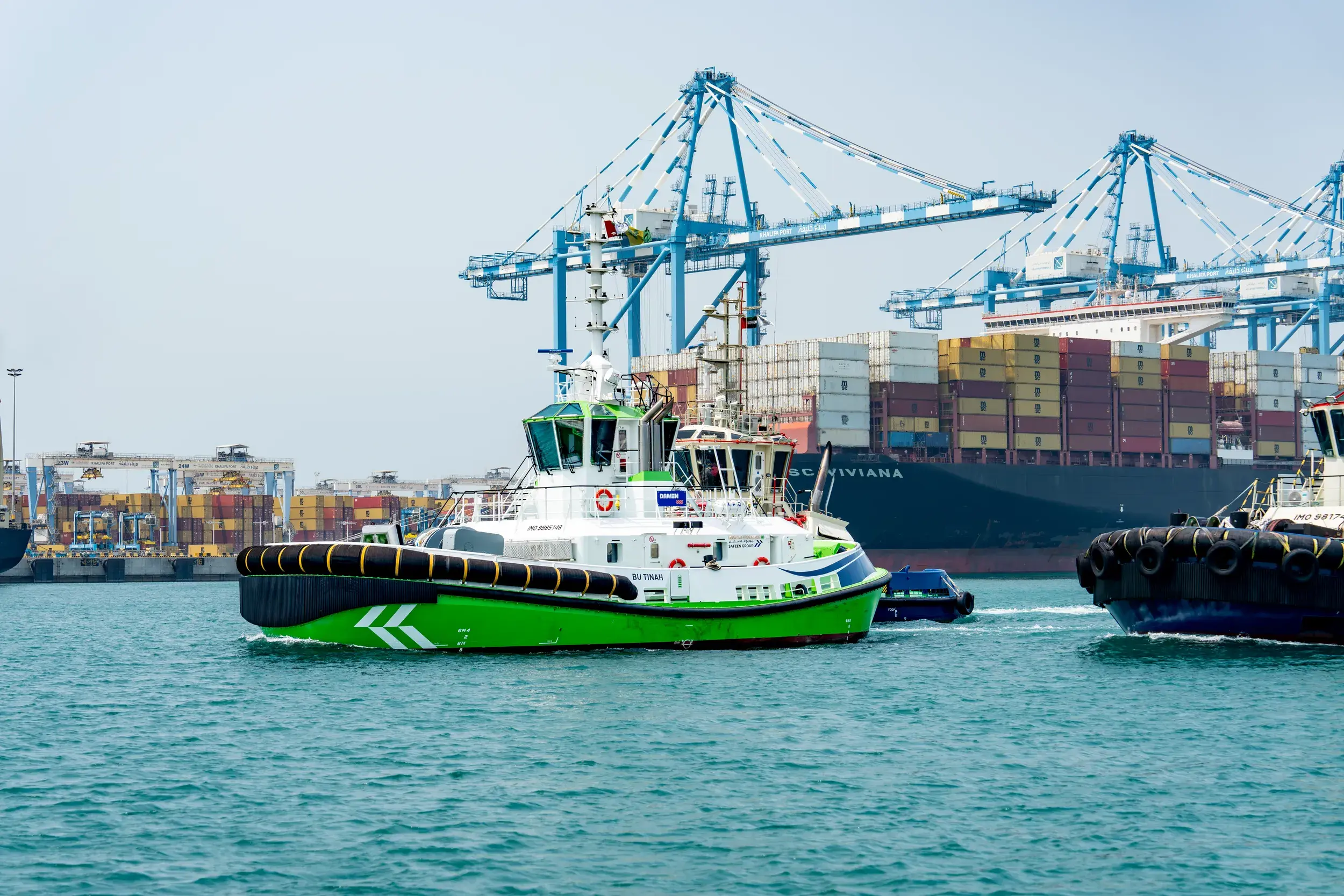 Vessel electrification top