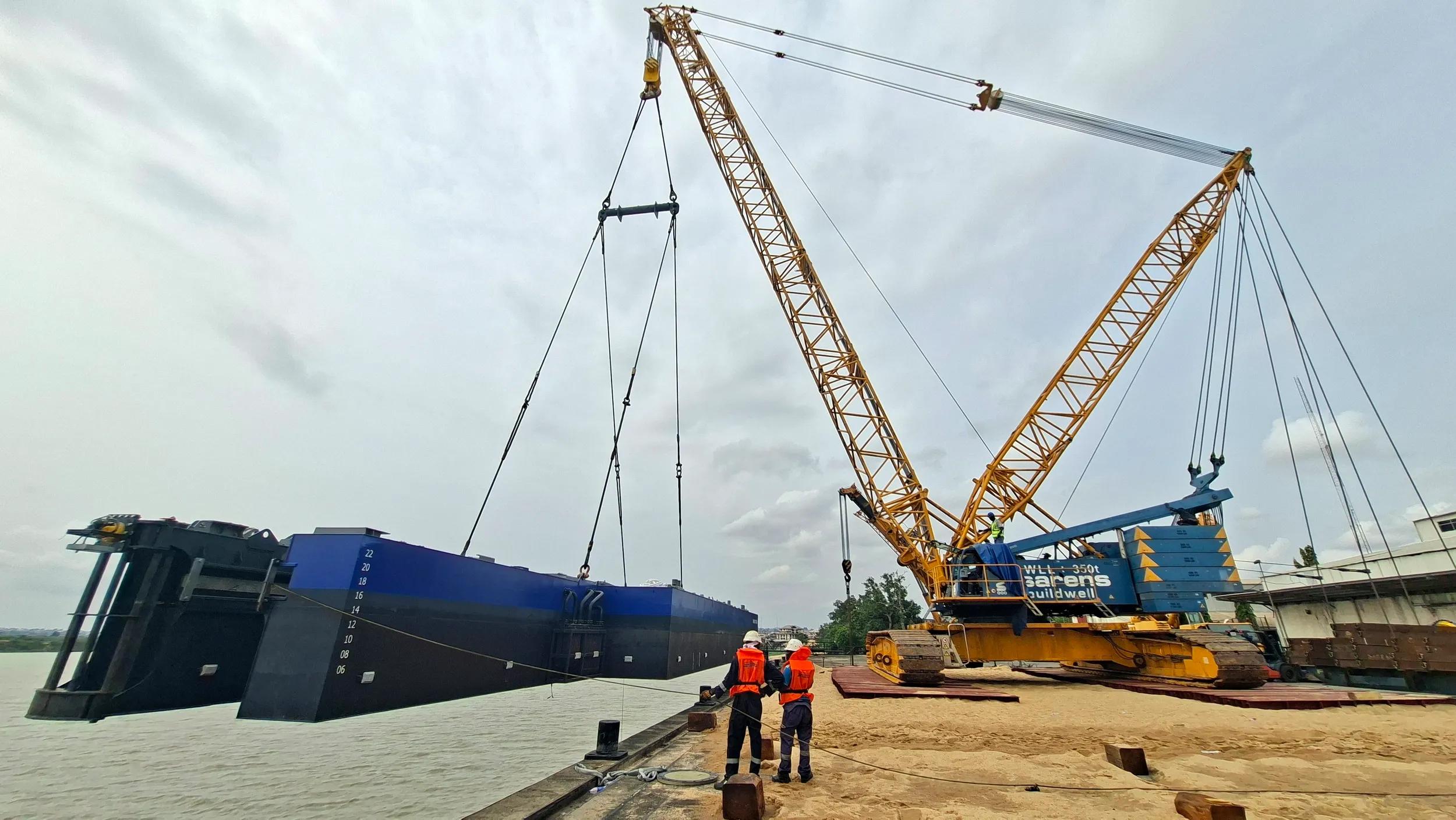 Damen CSD 600 Delivered for Major Nigerian Project 1