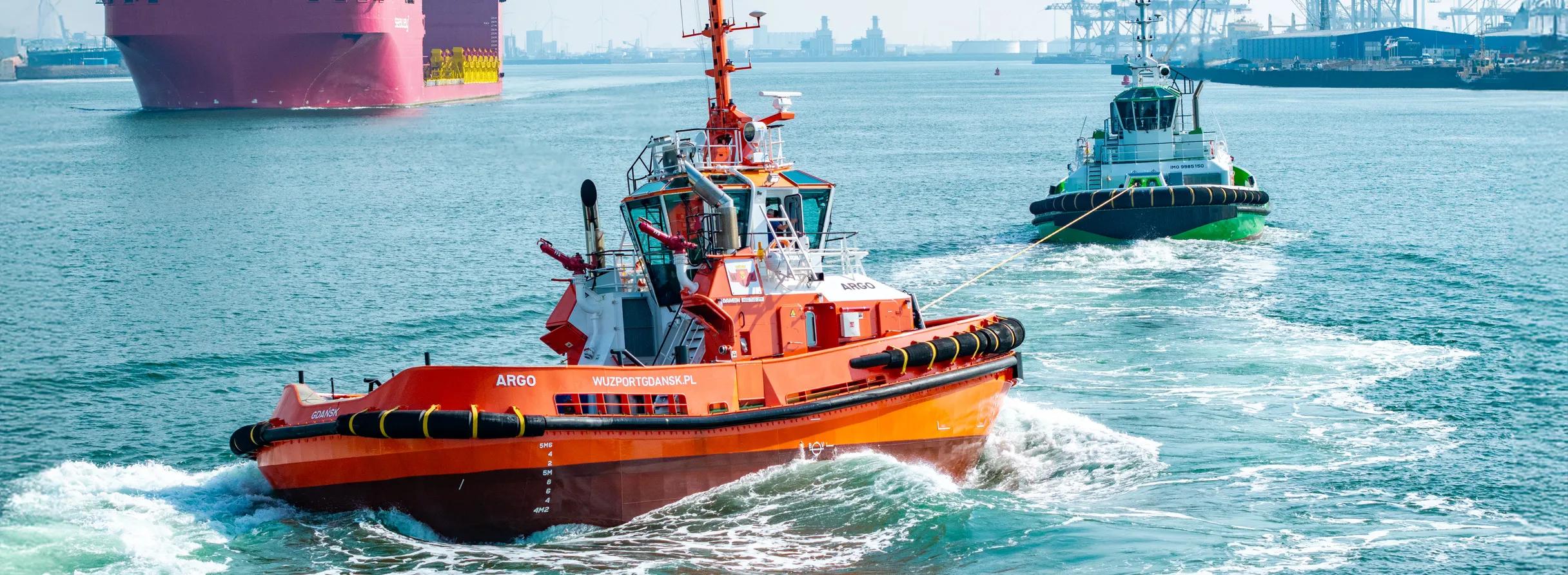 Damen delivers ASD Tug 2111 Argo to WUZ Port and Maritime Services top
