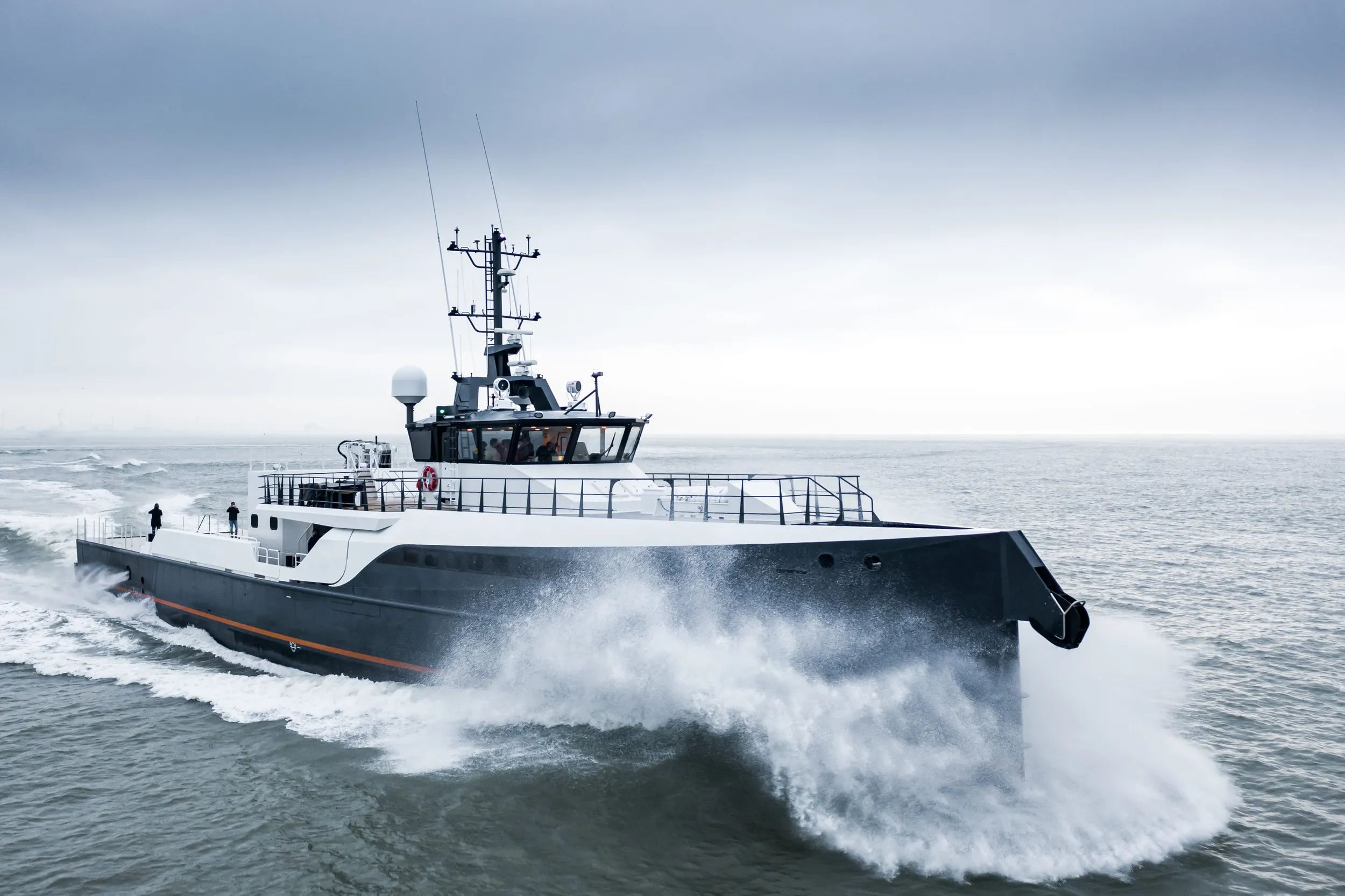 Damen Yachting confirms sale of 55-metre Yacht Support GENE CHASER