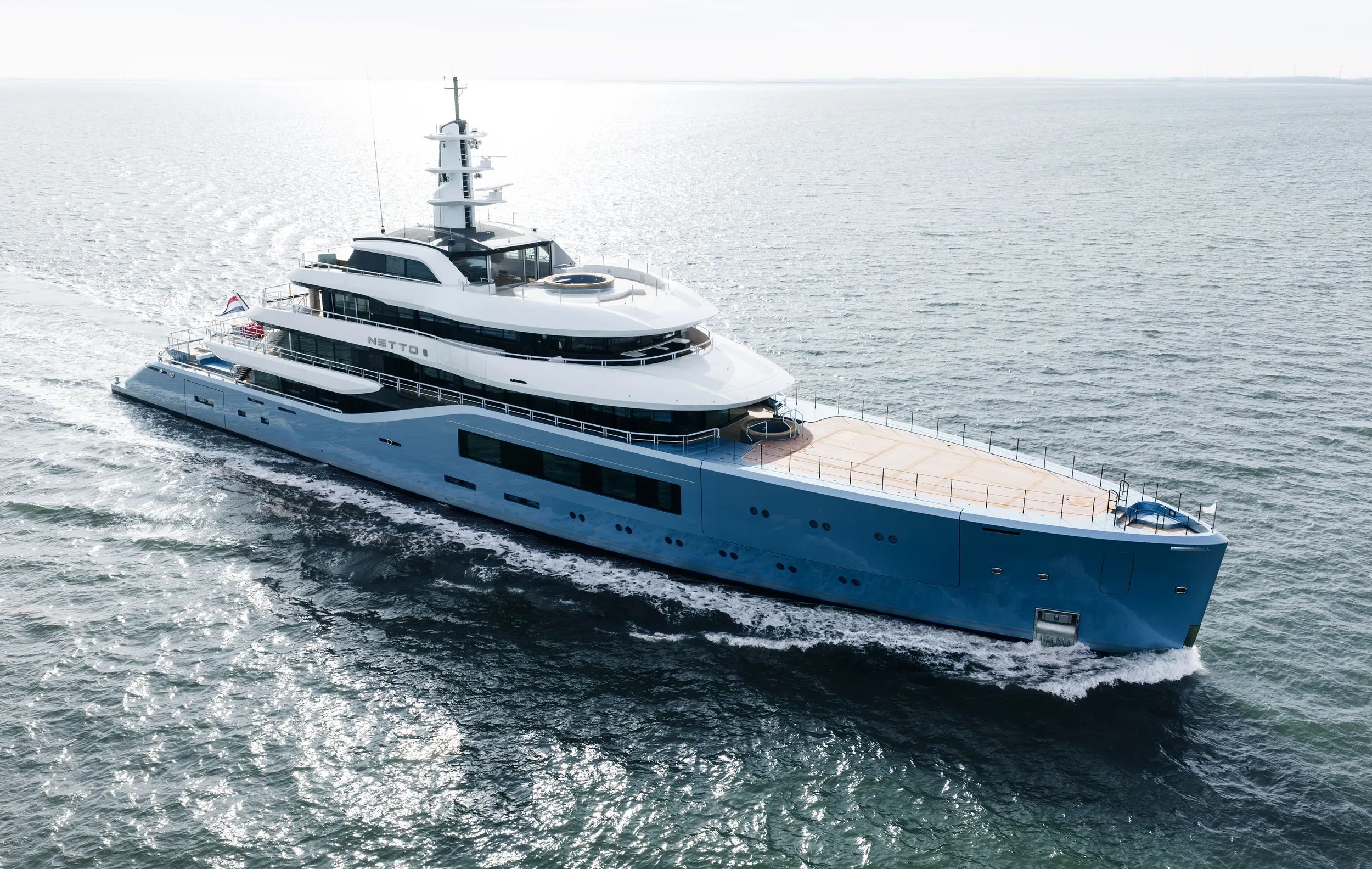Blue in Context - Latest Amels 80 Begins Sea Trials 