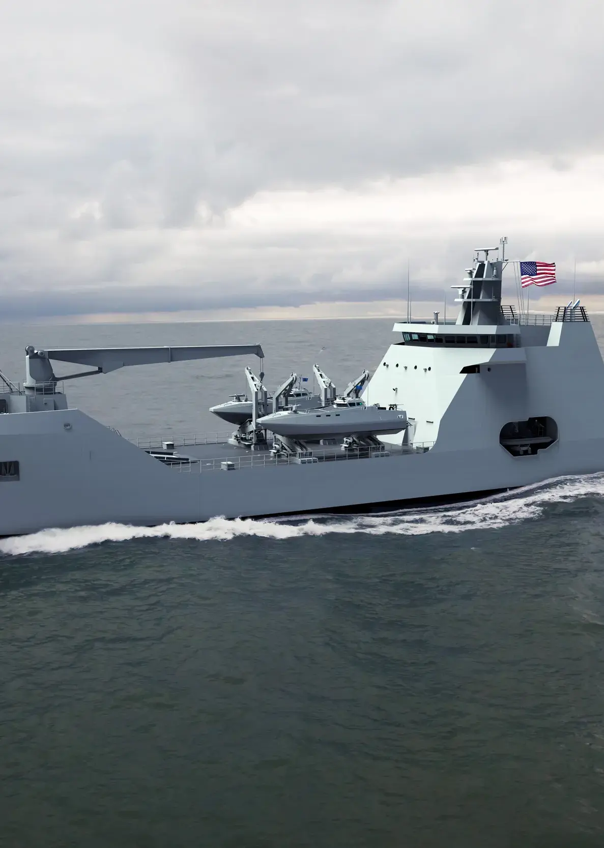 Damen LST 100 design selected by NAVSEA for US Navy LSM initiative teaser