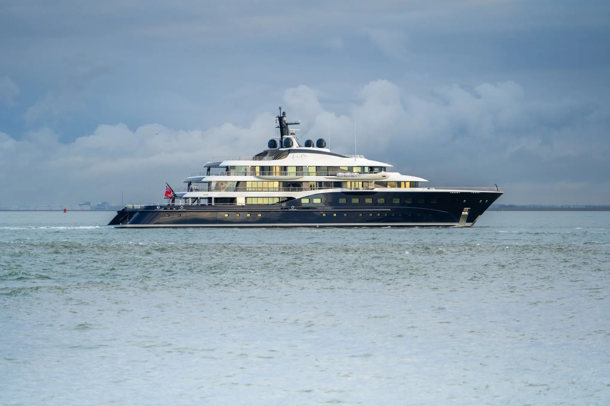 Amels Refit HERE COMES THE SUN Sets Sail 