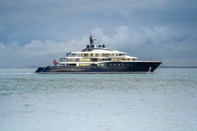 Amels Refit HERE COMES THE SUN Sets Sail 