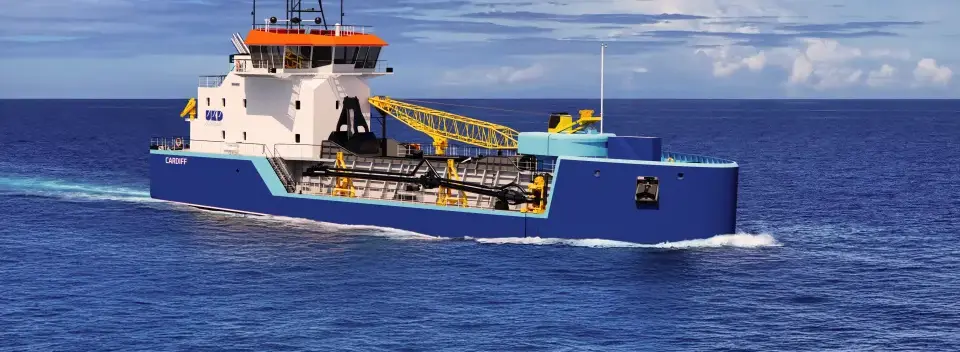 Damen and UK Dredging sign contract for new TSHD top
