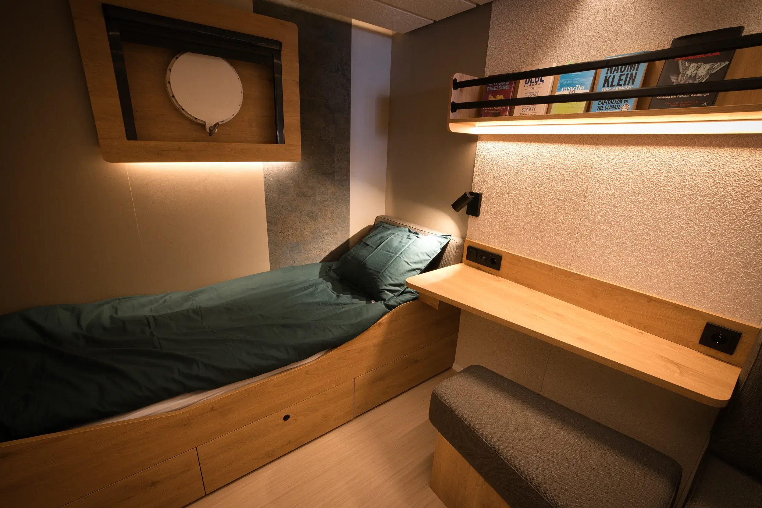 Damen showcases a full-scale Circular Crew Cabin 1