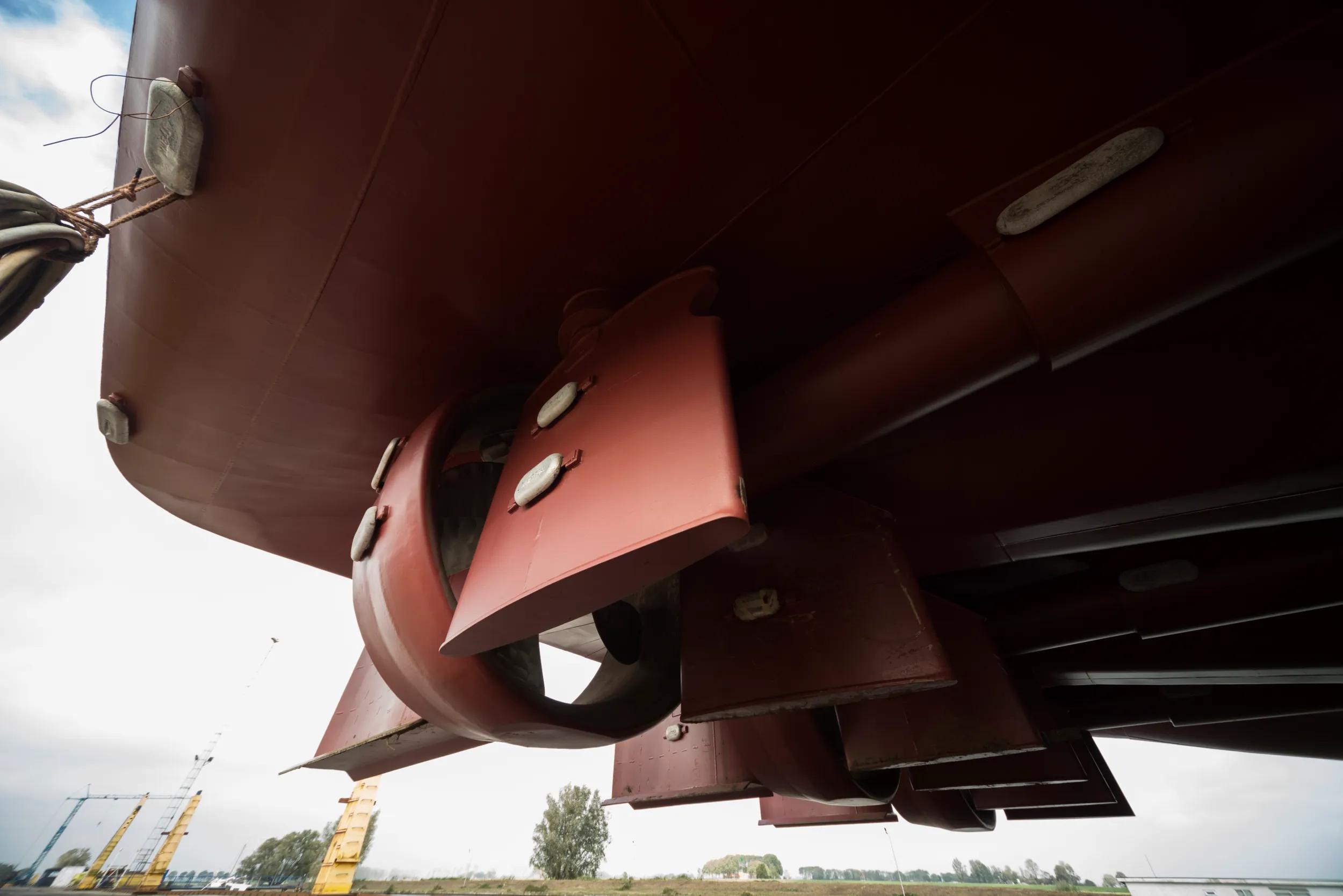 Van der Velden rudder systems