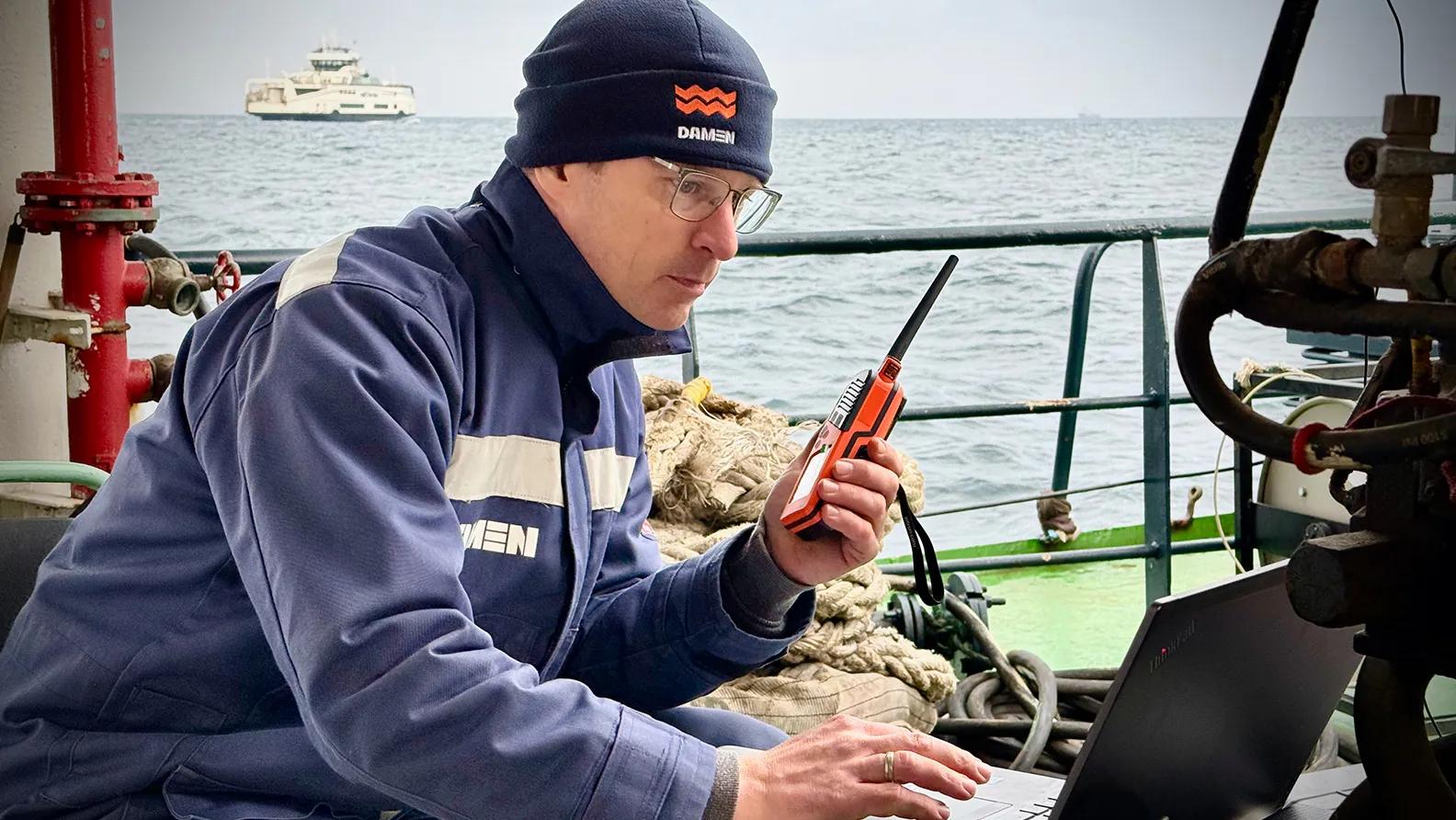 Damen announces Island Class ferry for BC Ferries completes sea trials 1