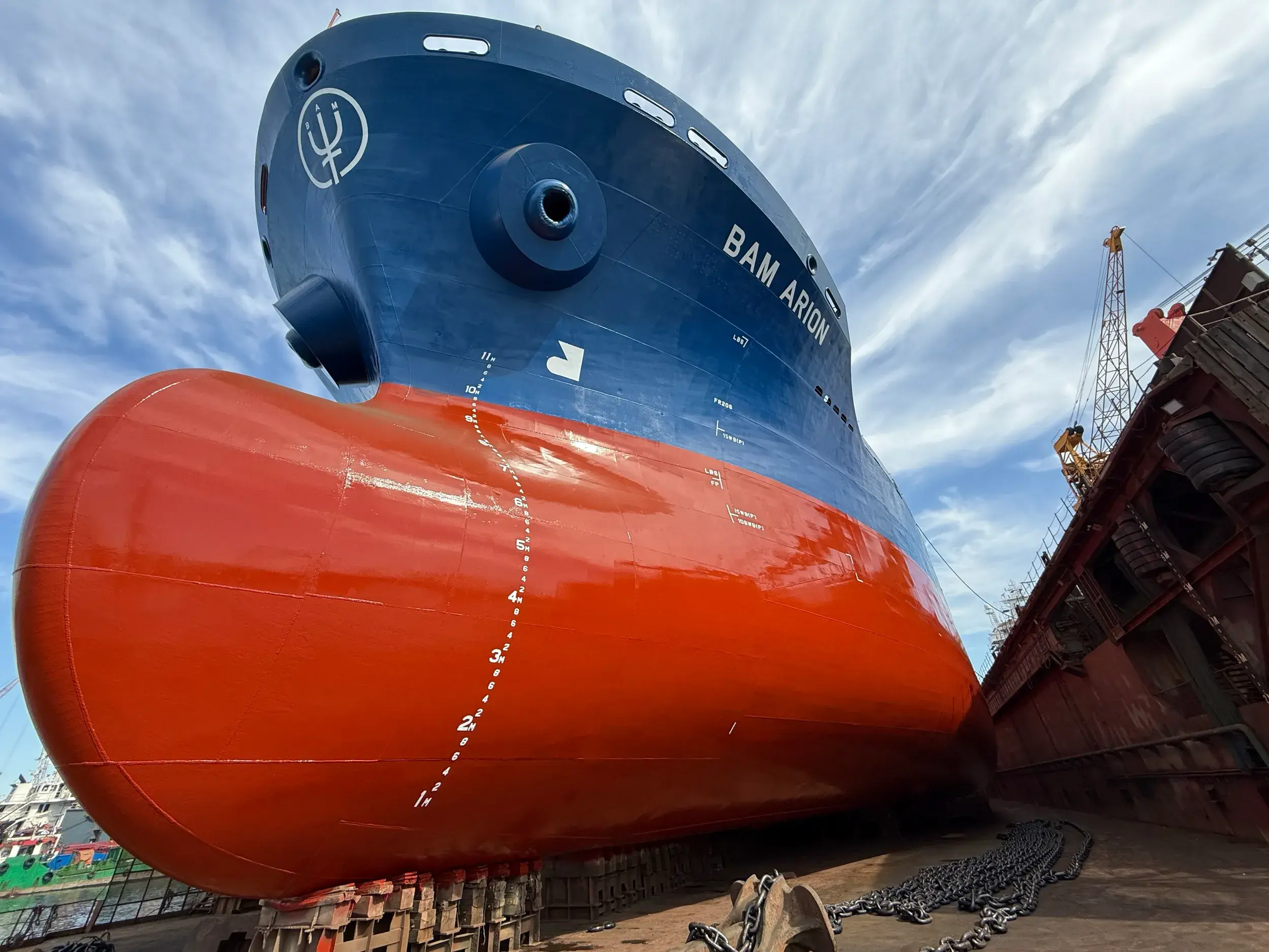 Damen completes green retrofit project for BAM Shipping 1