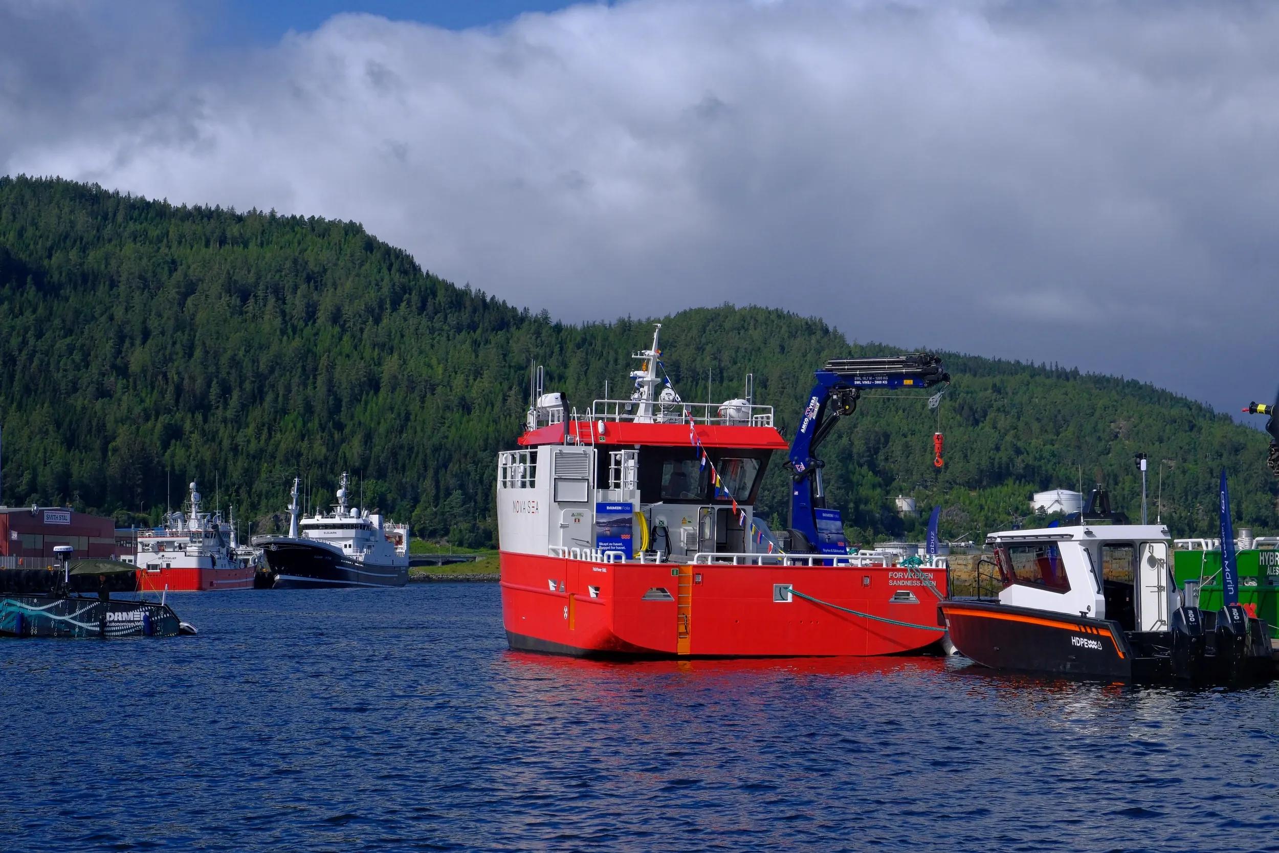 Damen Folla delivers new SeV 1508 to Mowi Norway