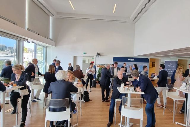 The Damen Yachting team visits Monaco to support the first annual IYBA/MYBA Summit for brokers