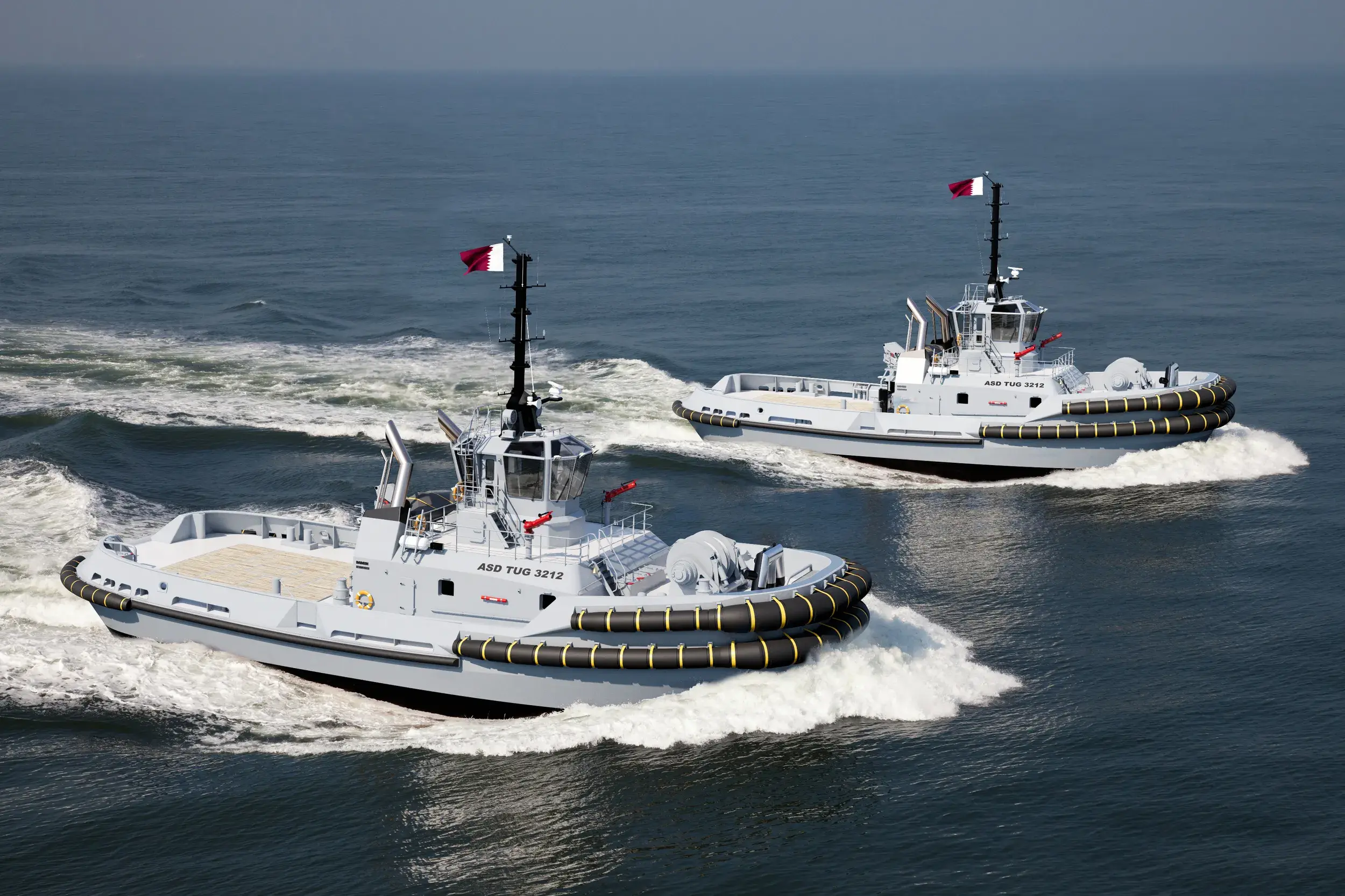 Damen contracted with Qatari Emiri Navy for two ASD Tugs 3212 4
