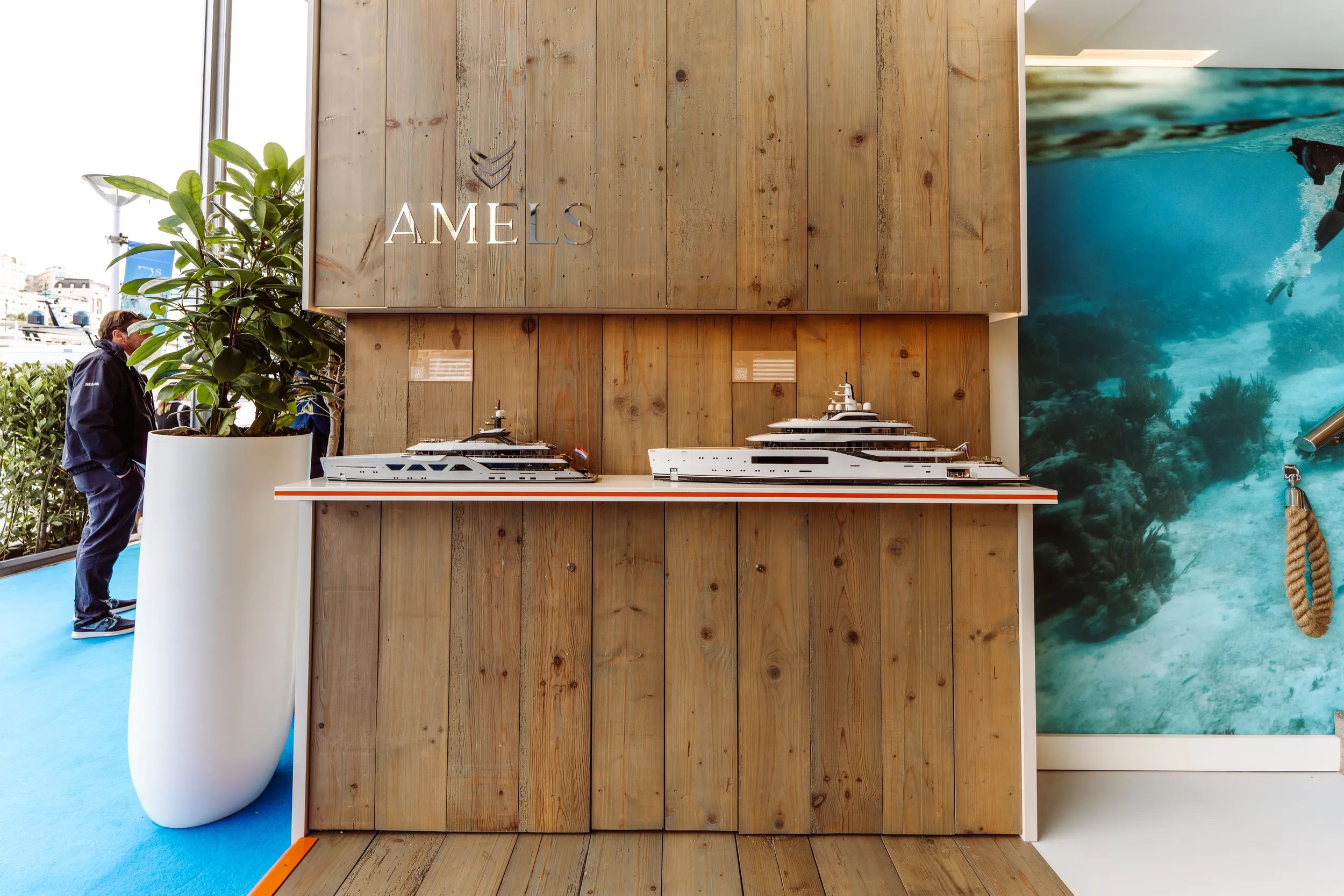 yachts at the Monaco Yacht Show 2024