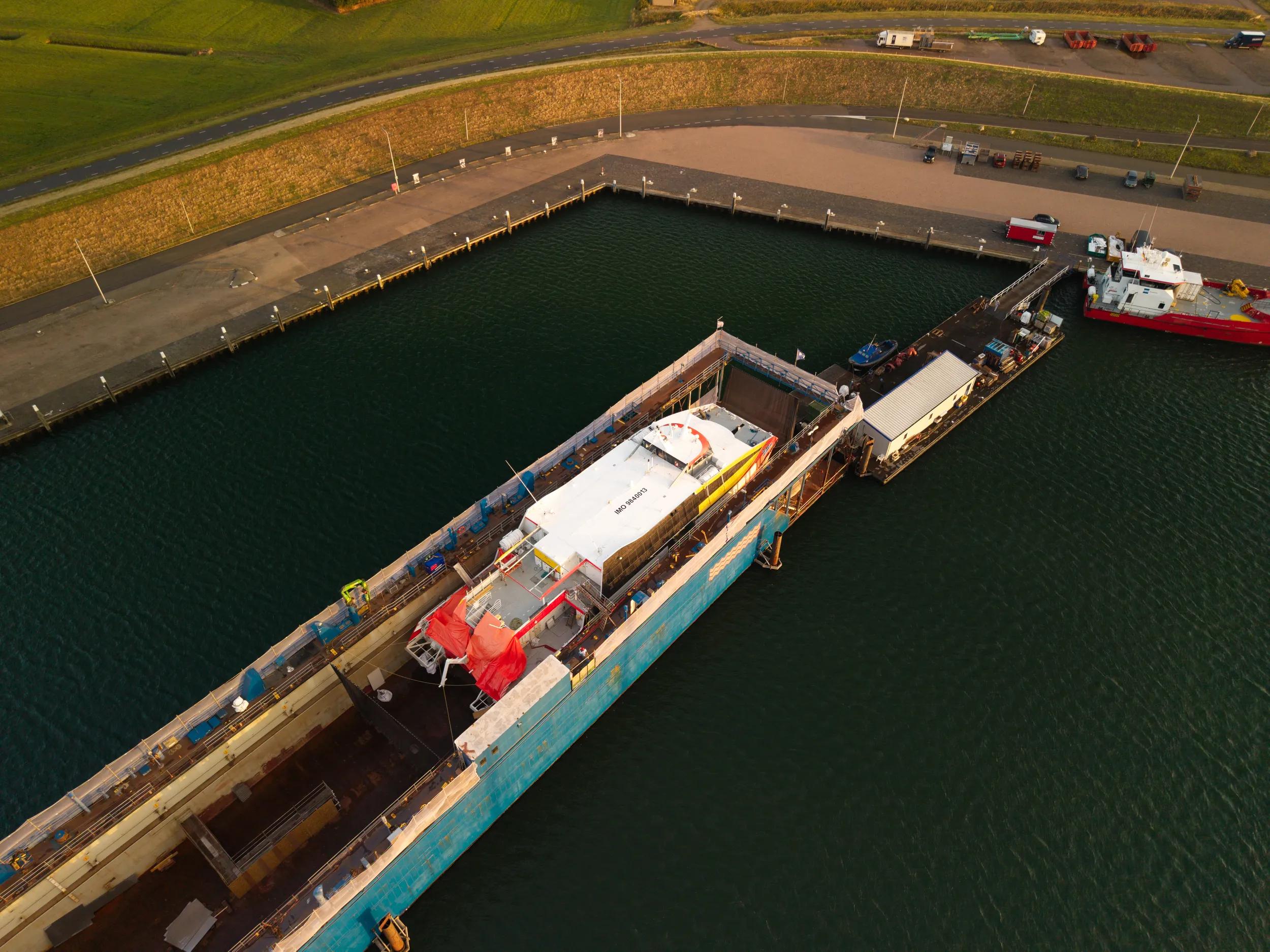 Topaze Express gets the full Damen Group treatment teaser