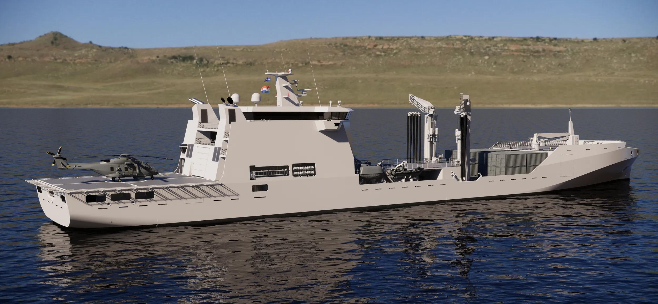 Damen reveals new Logistics Support Ship range 2