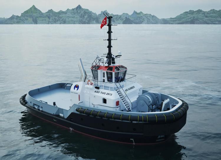 Damen signs with Türkiye-based İÇDAŞ for local ASD Tug 2813 construction teaser
