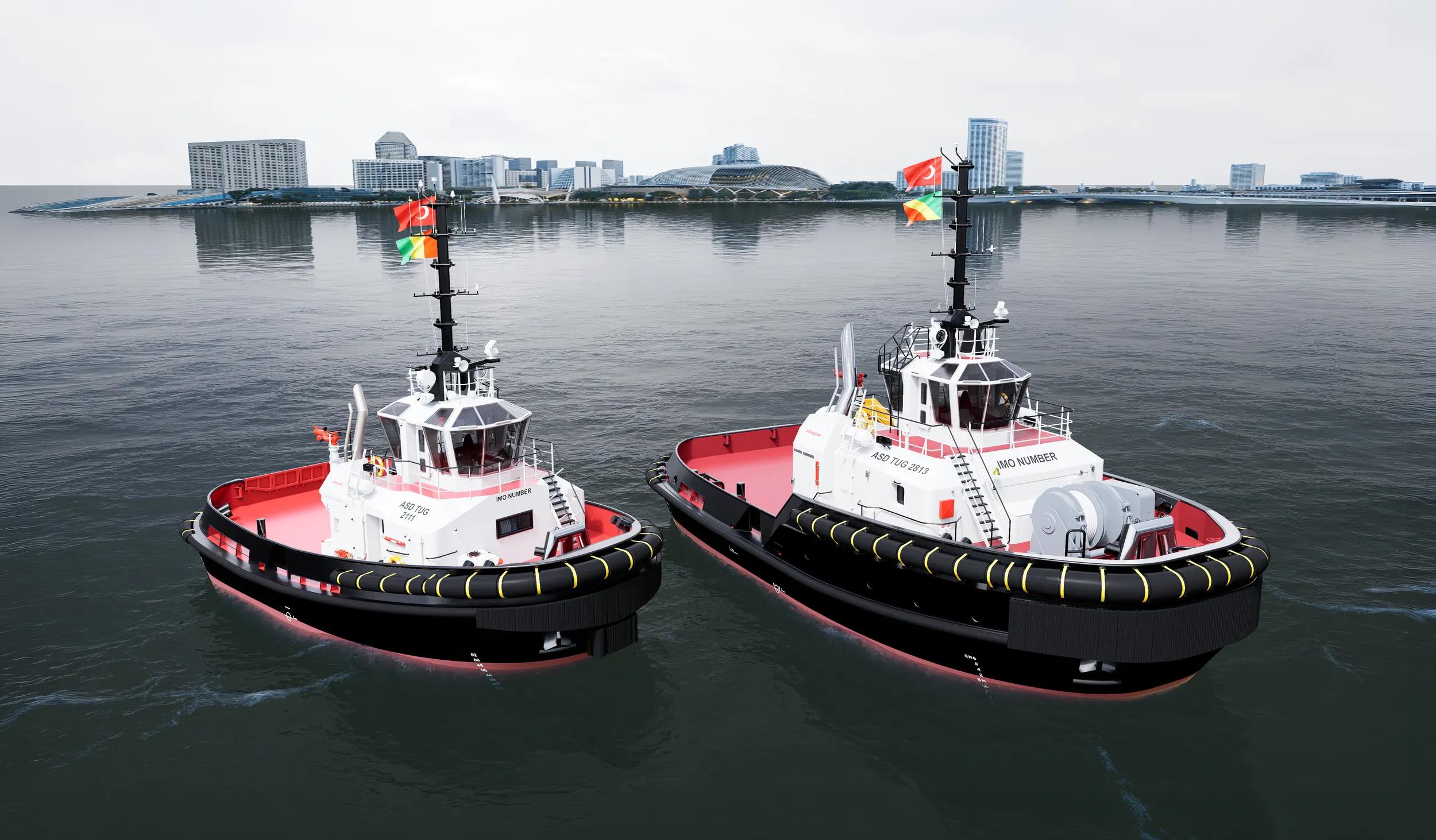 Damen signs first contract with Albayrak Group to deliver two ASD Tugs top