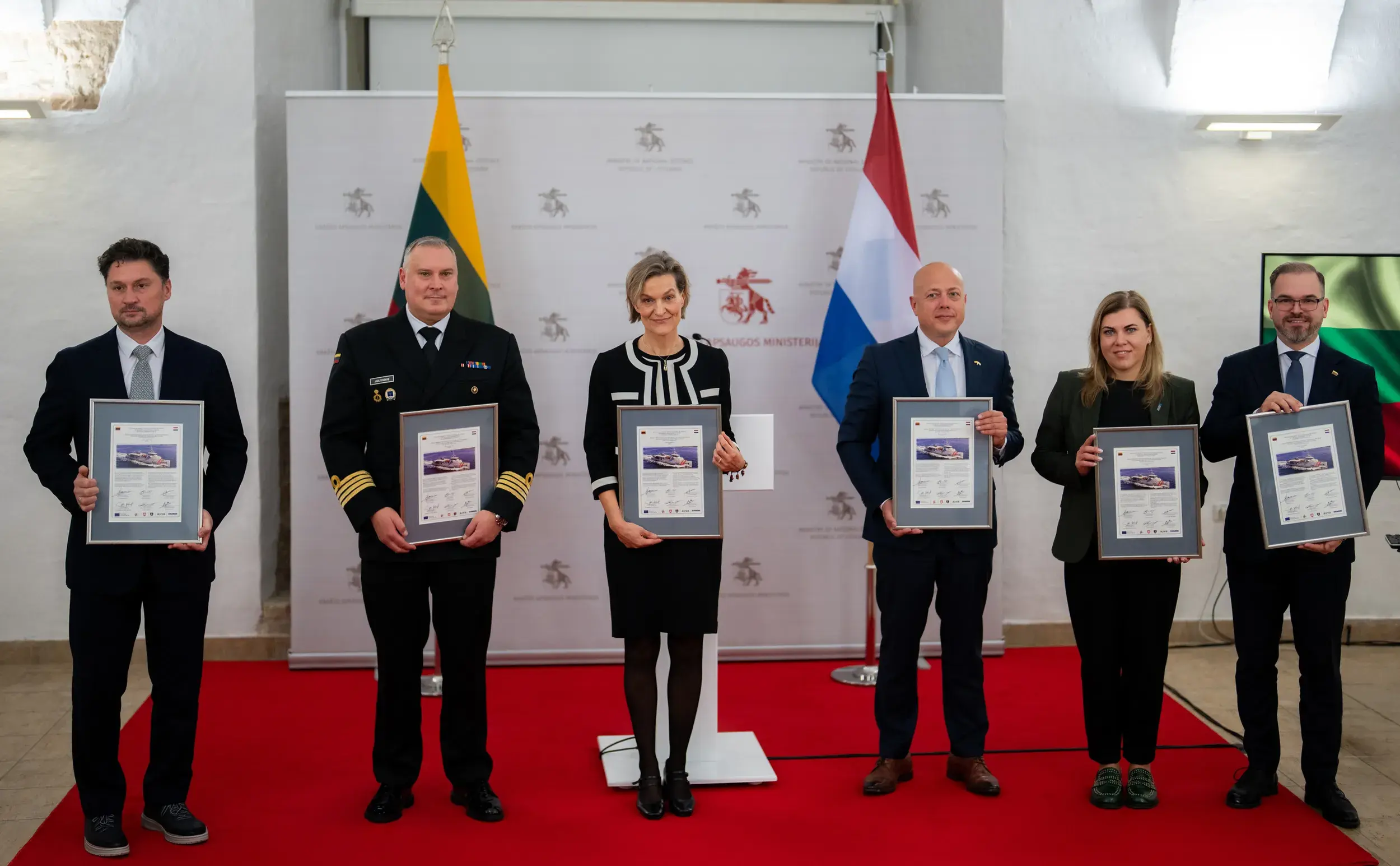 Damen signs for Lithuanian Navy SAR vessel 1