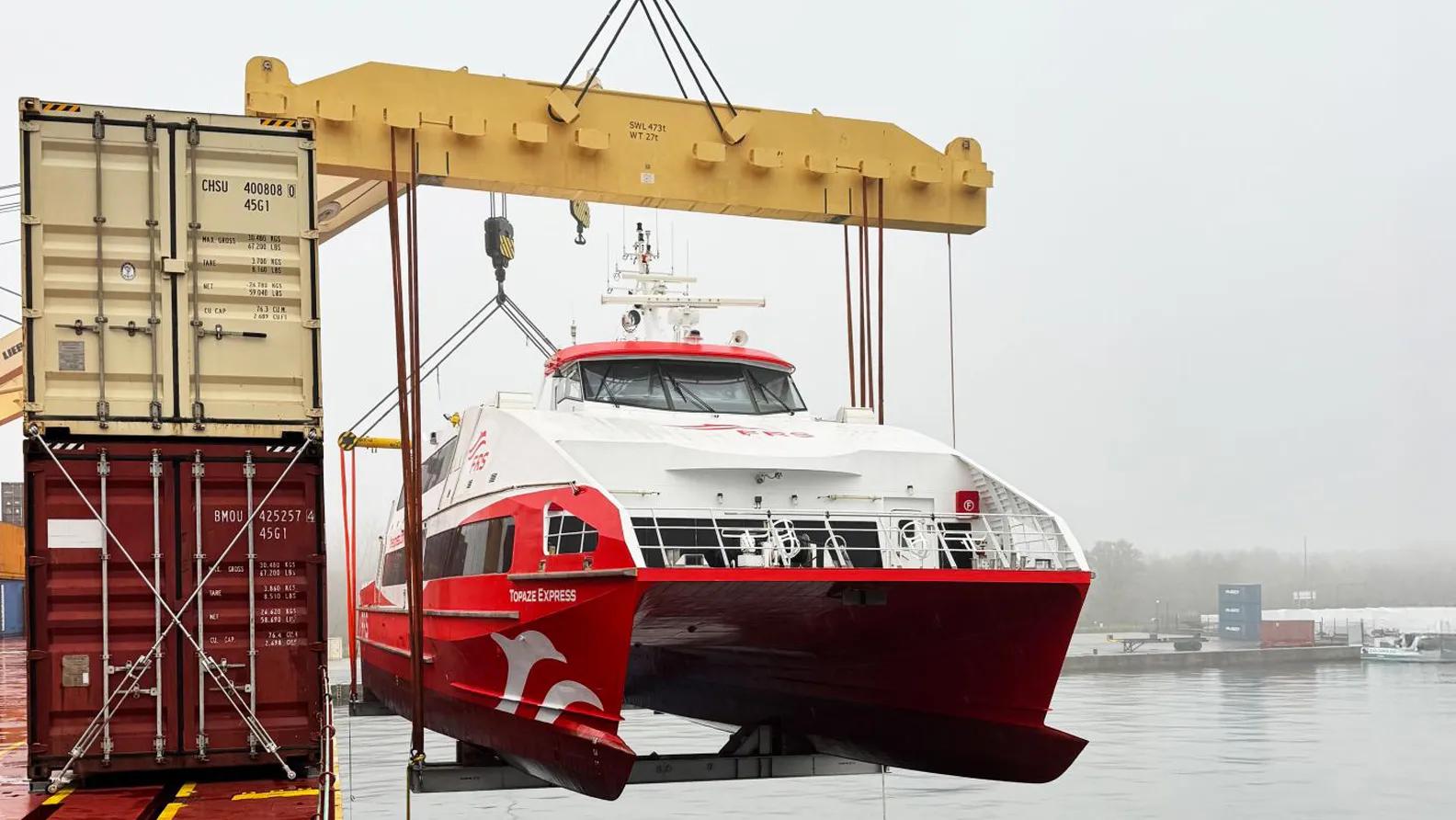 Topaze Express gets the full Damen Group treatment 8