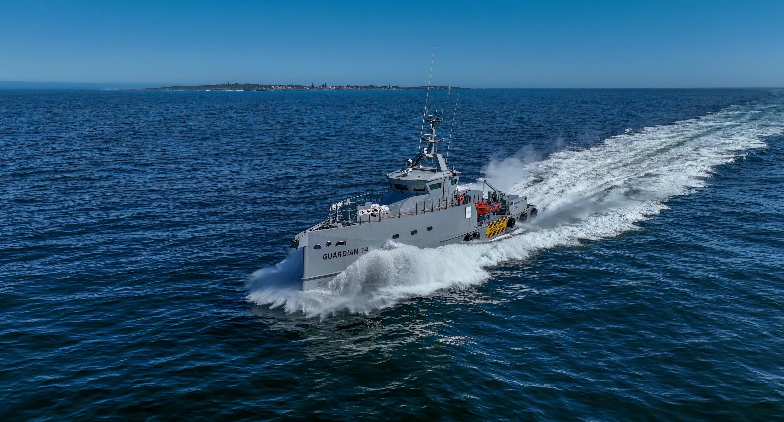 Damen delivers FCS 3307 Patrol to Homeland IOSL in Nigeria