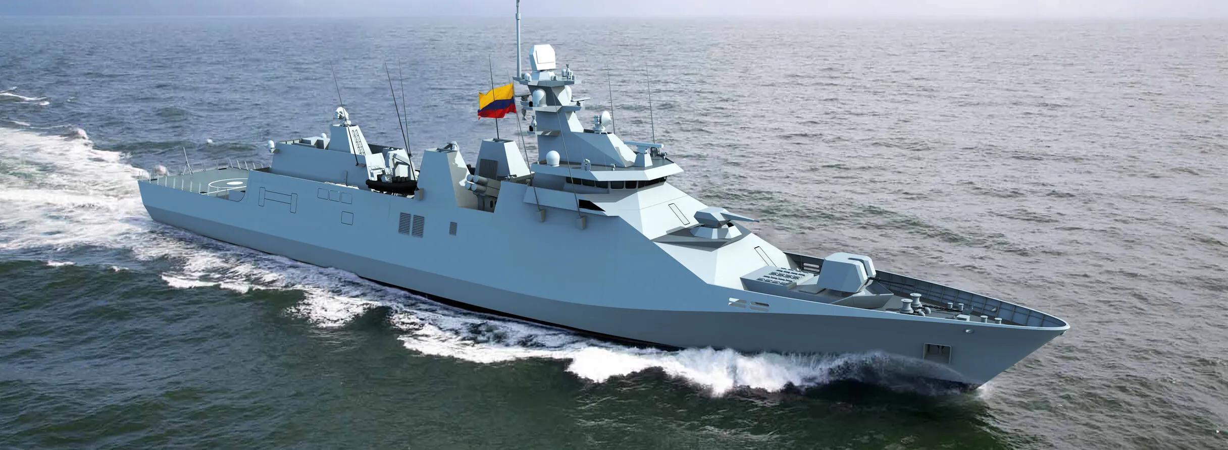 Damen Naval signs contract with Lloyd’s Register for new frigate for Colombia header