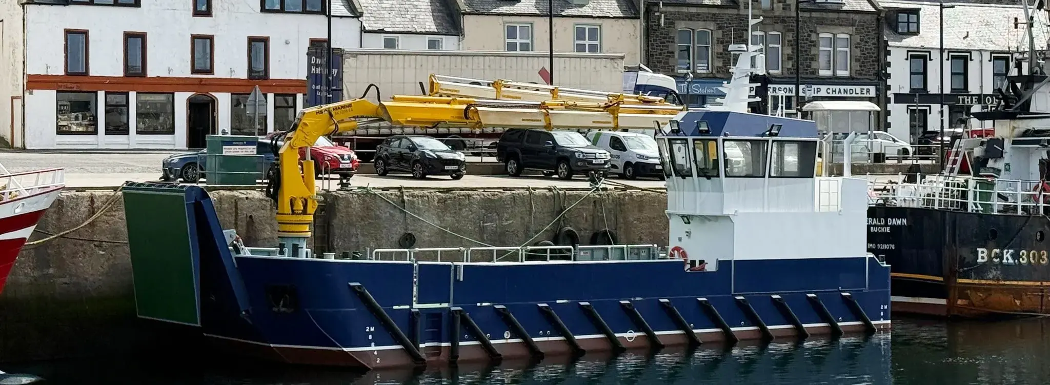 Damen delivers LUV 2208 to Blueshell Mussels top