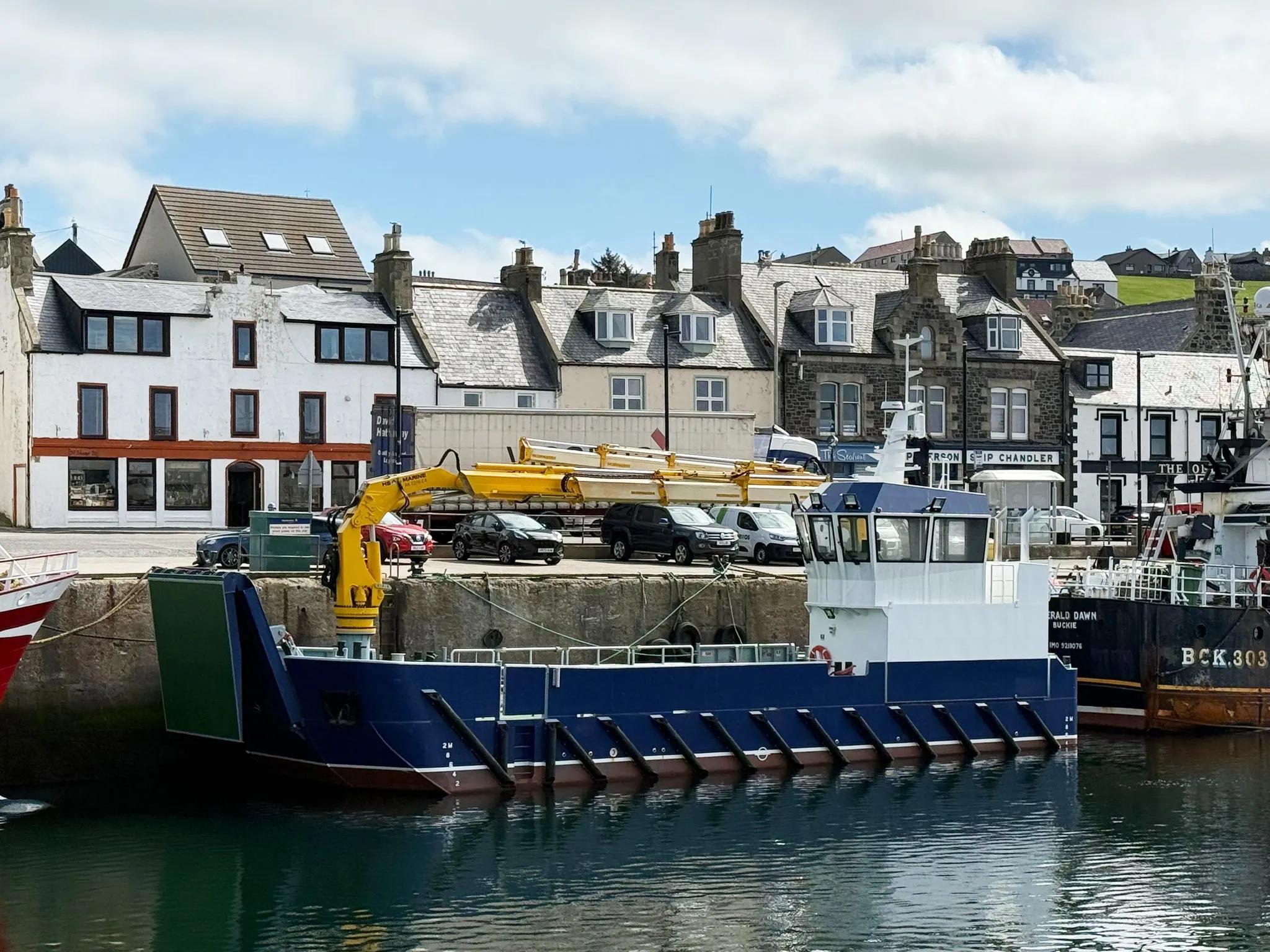Damen delivers LUV 2208 to Blueshell Mussels top