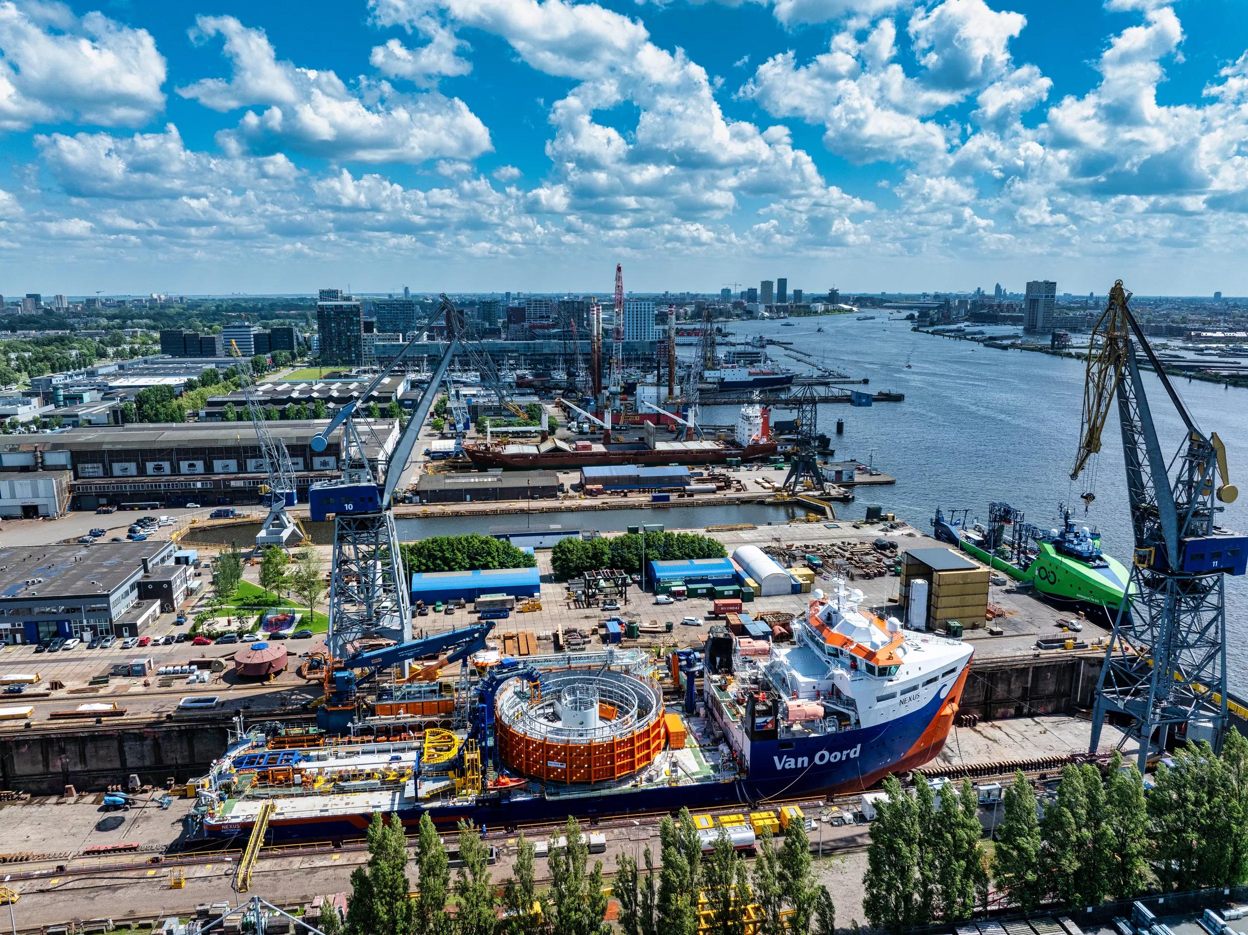 Damen installs NOX-reducing SCRs to Van Oord’s Nexus