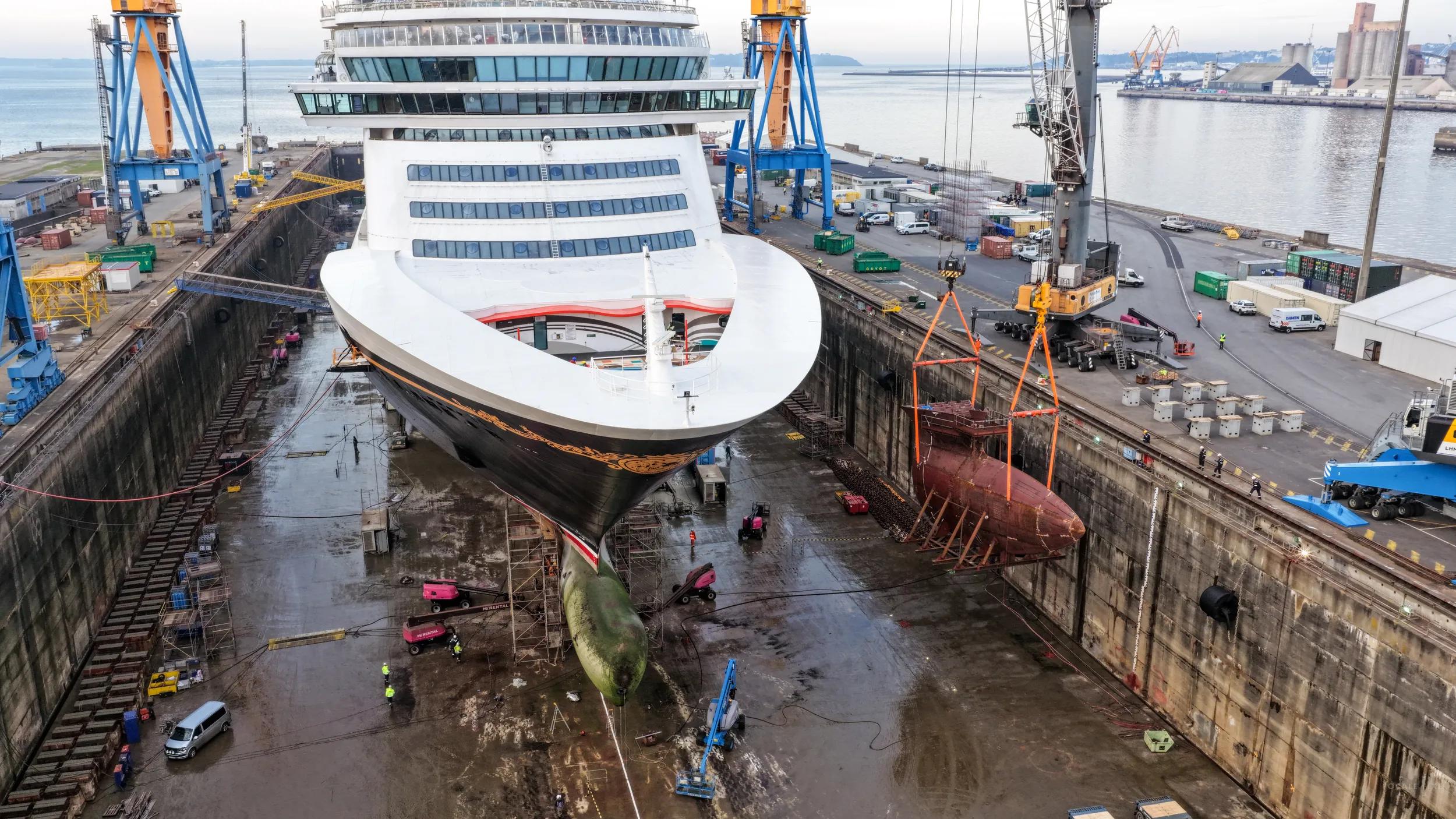 Damen Shiprepair Brest achieves milestone in green cruise refits 1