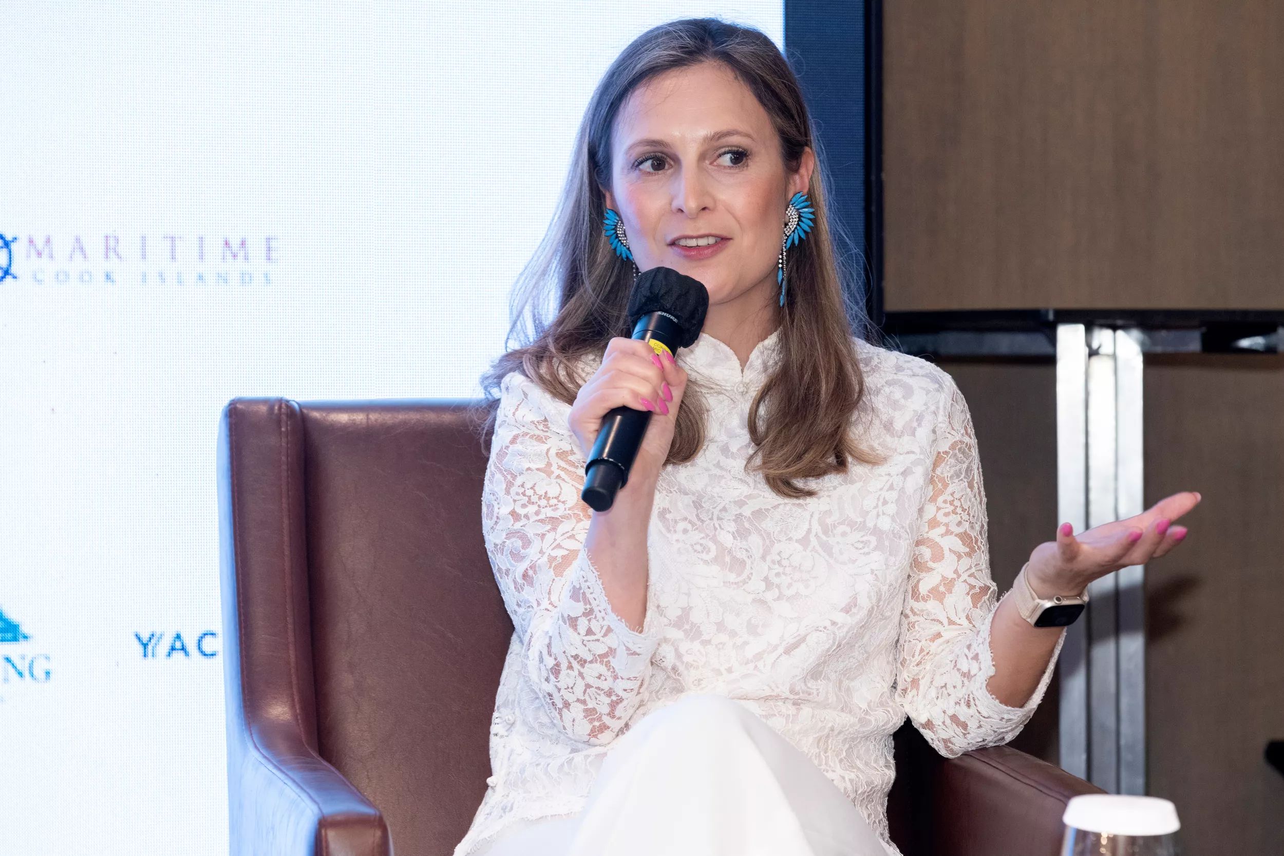 Rose Damen speaking at the Asia Pacific Superyacht Summit 2024