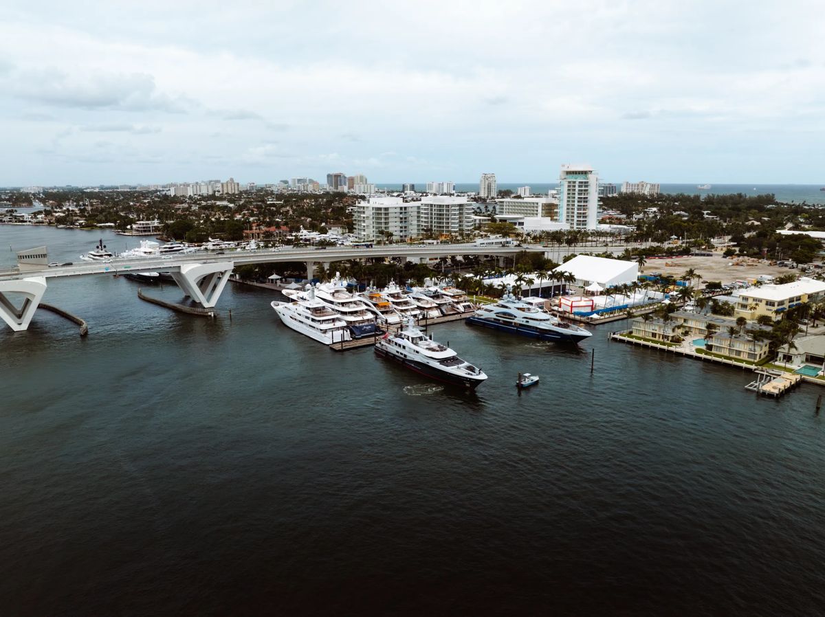 Palm Beach International Boat Show map