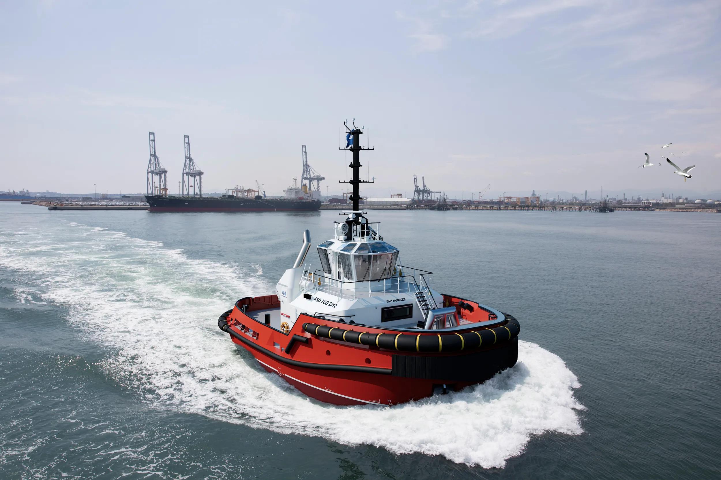 Damen signs with Port Marlborough New Zealand for ASD Tug 2312 teaser
