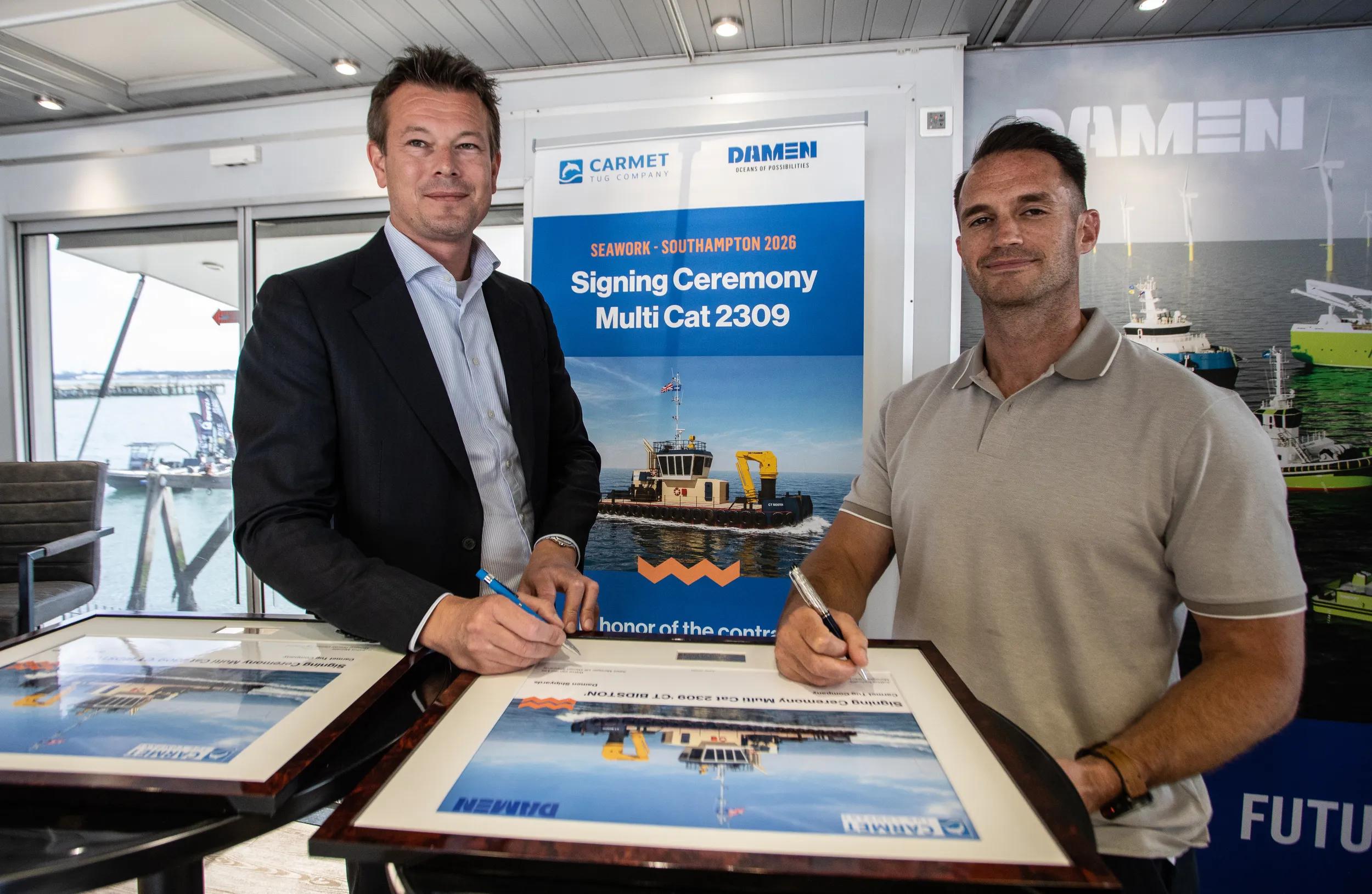 Damen signs with Carmet Tug Company for MuC 2309 1